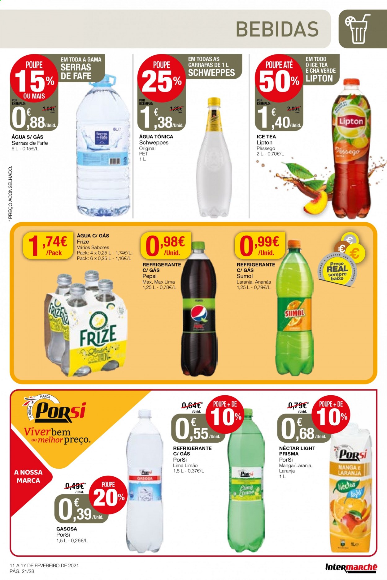 Folheto Intermarché - 11.2.2021 - 17.2.2021. Página 21