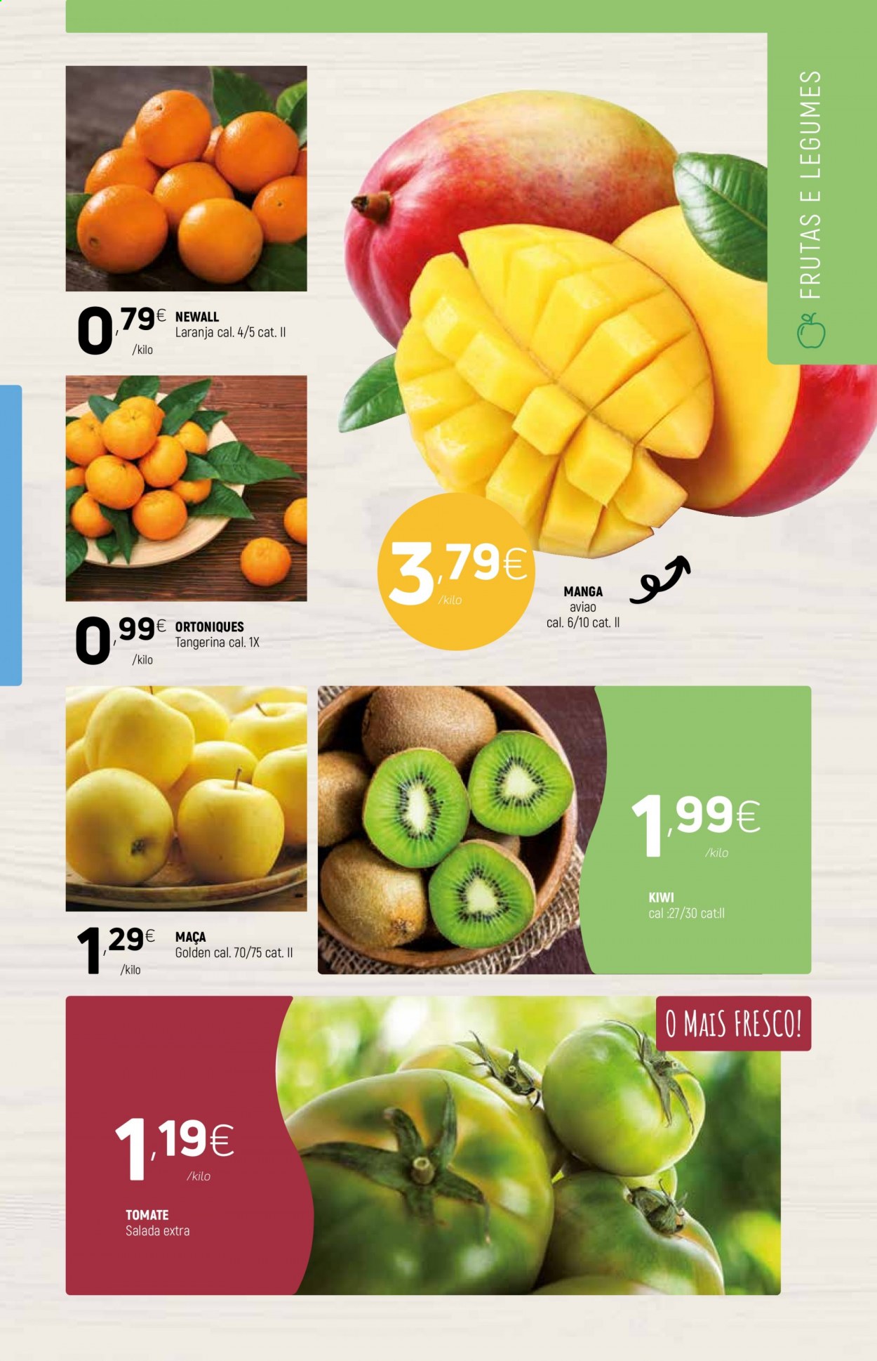 thumbnail - Folheto Coviran - 16.2.2021 - 28.2.2021 - Produtos em promoção - maçã, kiwi, laranja, tomate, salada, legumes. Página 3.