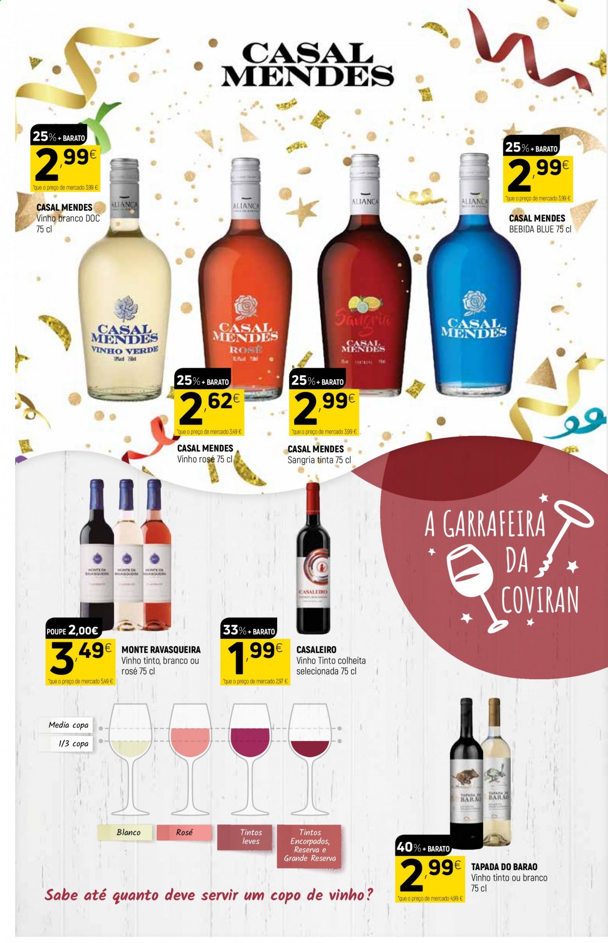 thumbnail - Folheto Coviran - 16.2.2021 - 28.2.2021 - Produtos em promoção - vinho branco, vinho tinto, vinho rosé. Página 13.