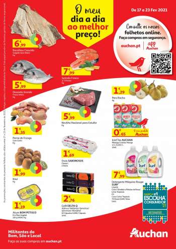 Folheto Auchan - 17.2.2021 - 23.2.2021.