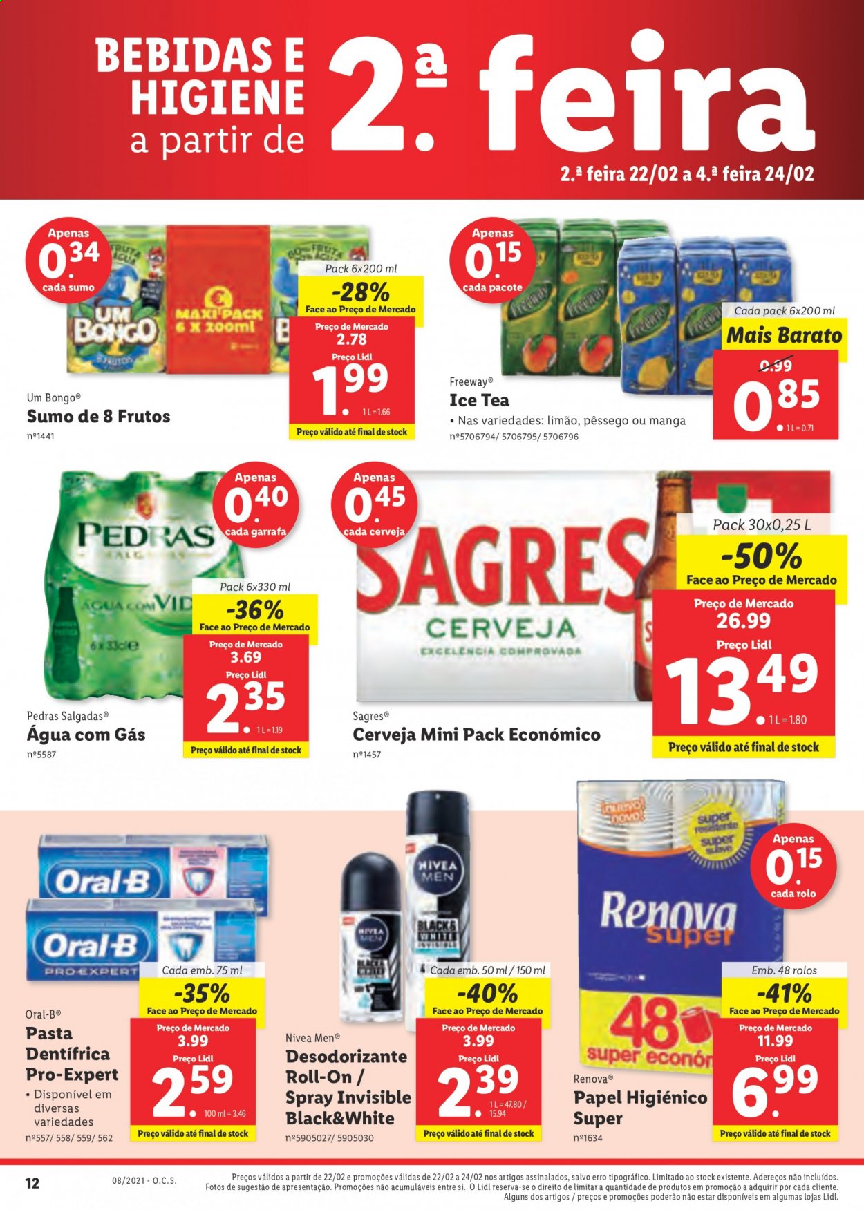 Folheto Lidl - 22.2.2021 - 28.2.2021. Página 12