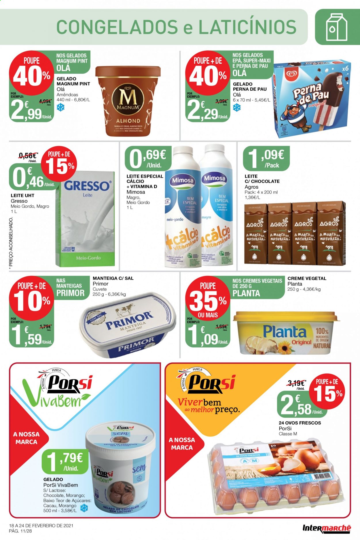 Folheto Intermarché - 18.2.2021 - 24.2.2021. Página 11