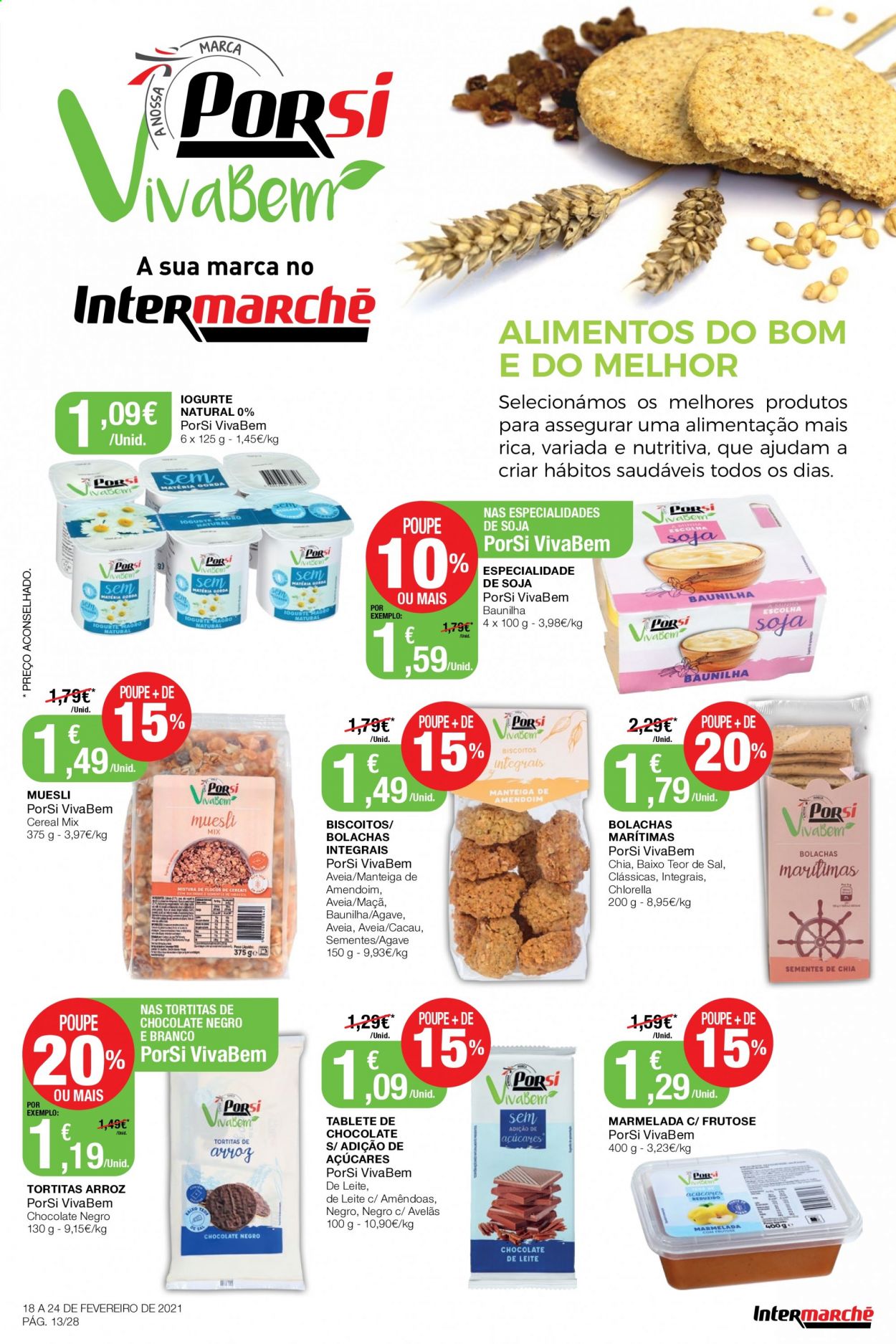 Folheto Intermarché - 18.2.2021 - 24.2.2021. Página 13