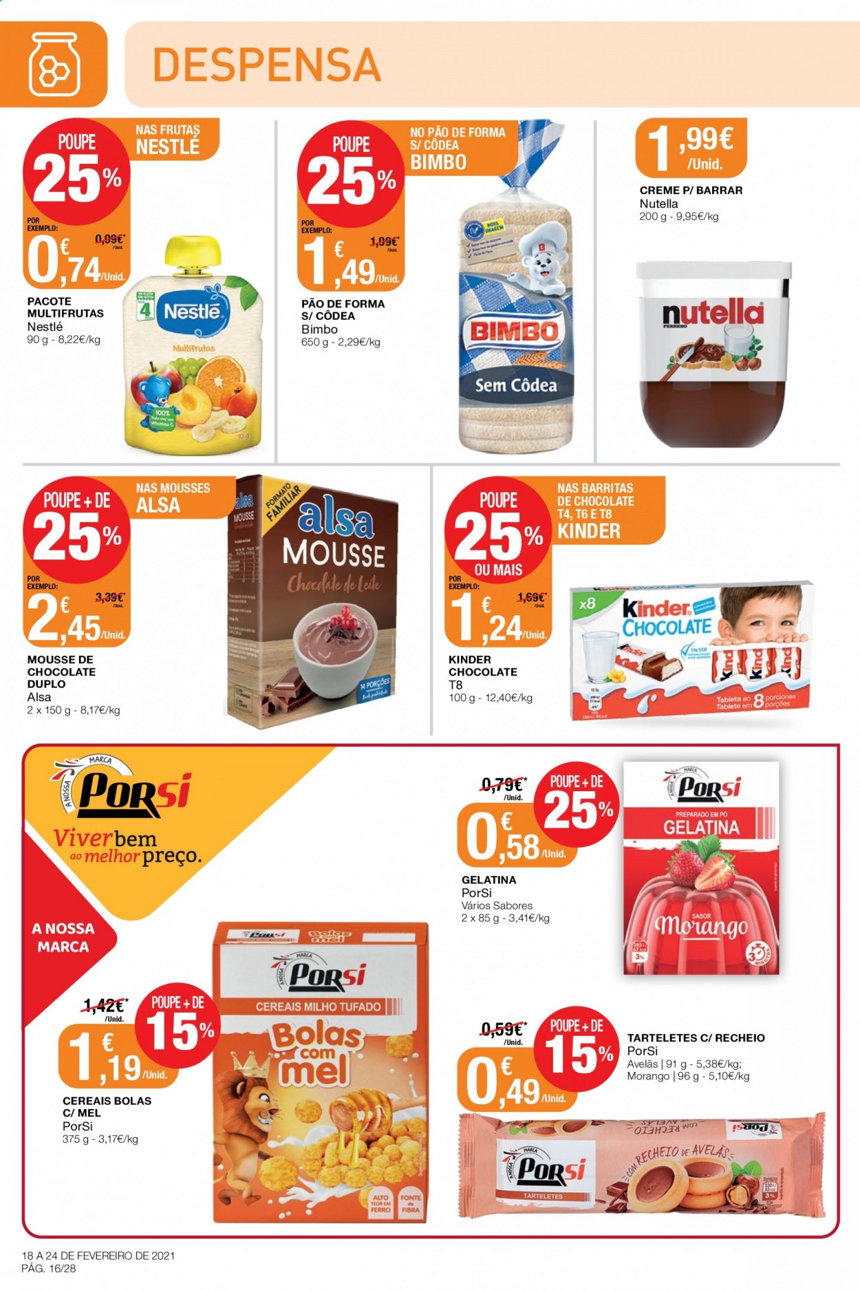 Folheto Intermarché - 18.2.2021 - 24.2.2021. Página 16