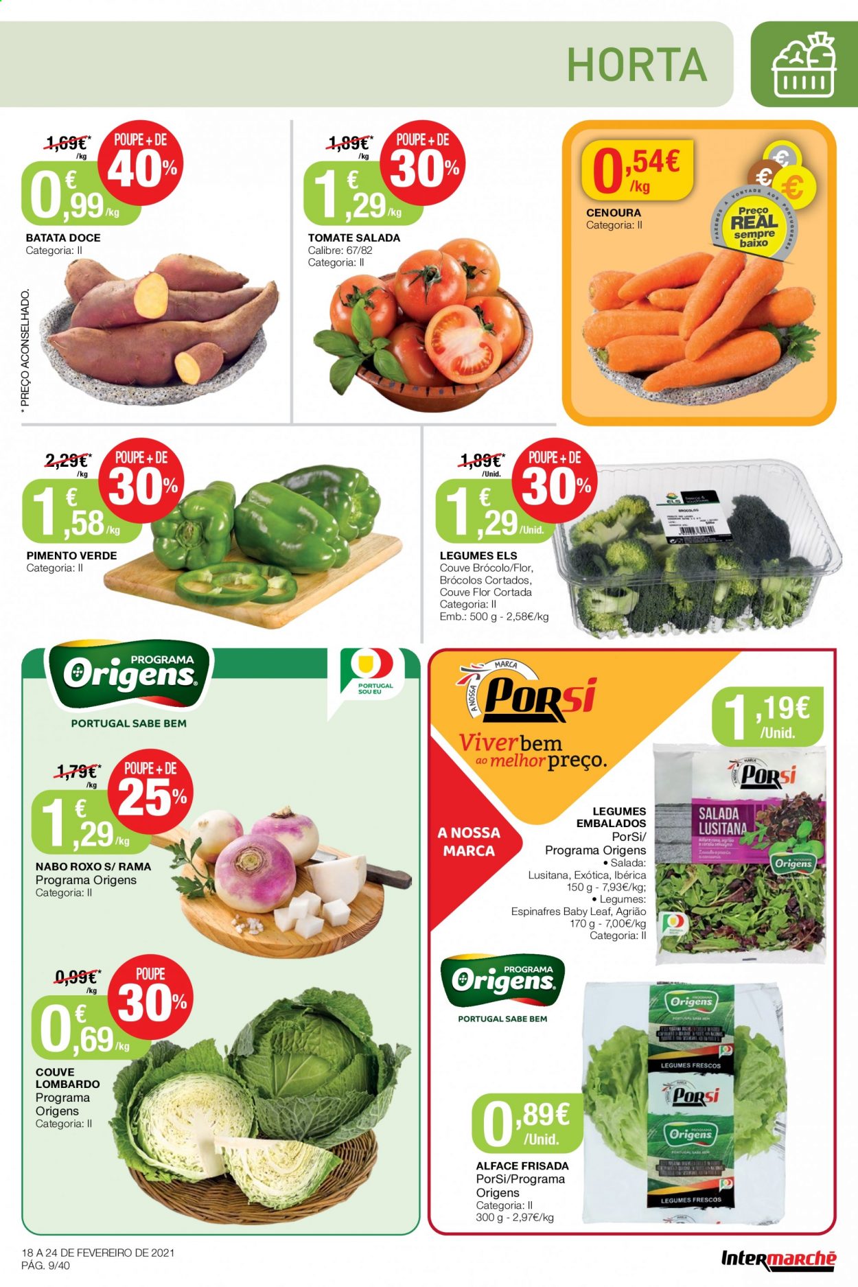 Folheto Intermarché - 18.2.2021 - 24.2.2021. Página 9