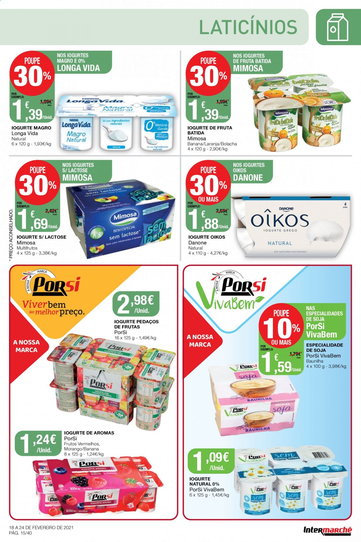 Folheto Intermarché - 18.2.2021 - 24.2.2021. Página 15