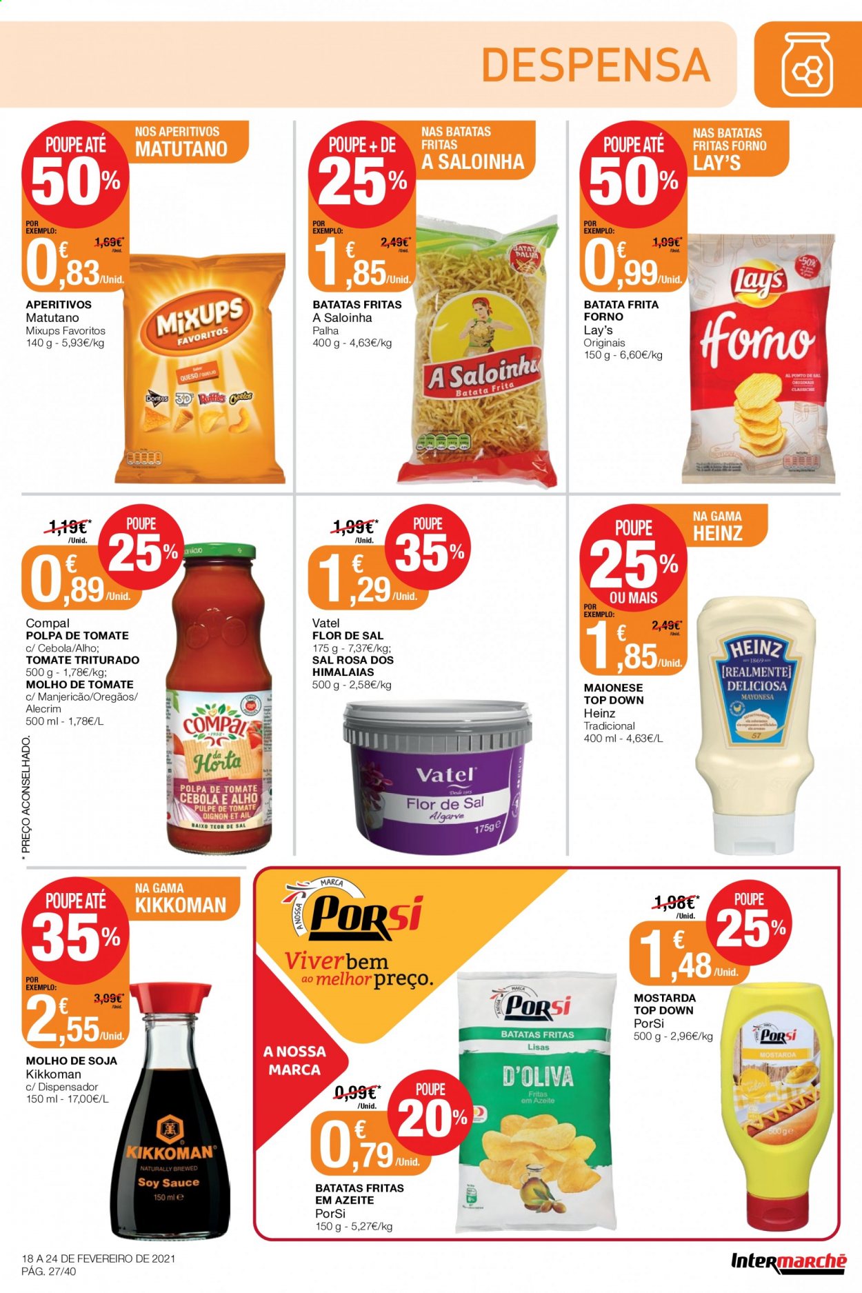 Folheto Intermarché - 18.2.2021 - 24.2.2021. Página 27