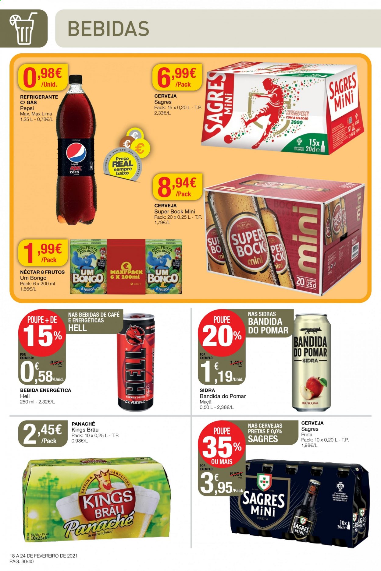 Folheto Intermarché - 18.2.2021 - 24.2.2021. Página 30
