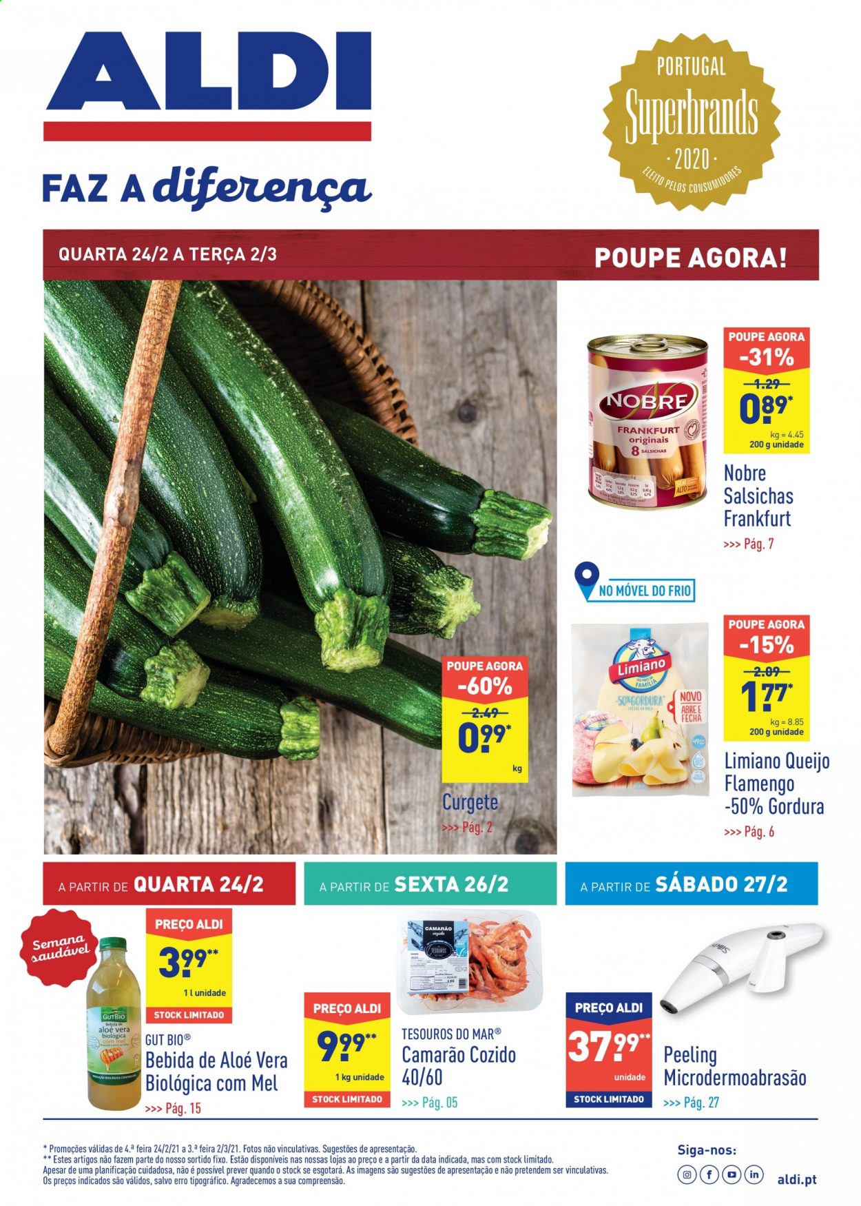 Folheto Aldi - 24.2.2021 - 2.3.2021. Página 1