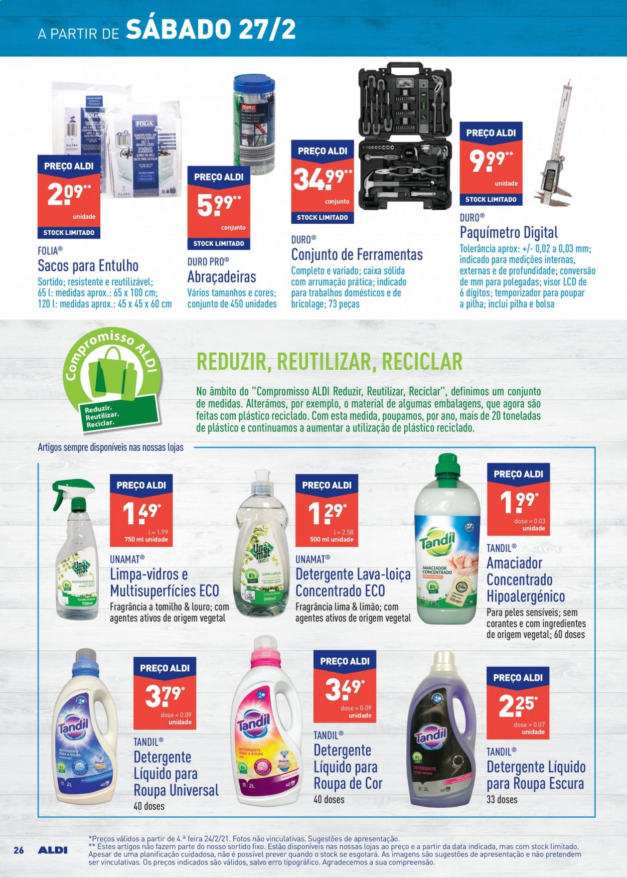 Folheto Aldi - 24.2.2021 - 2.3.2021. Página 26