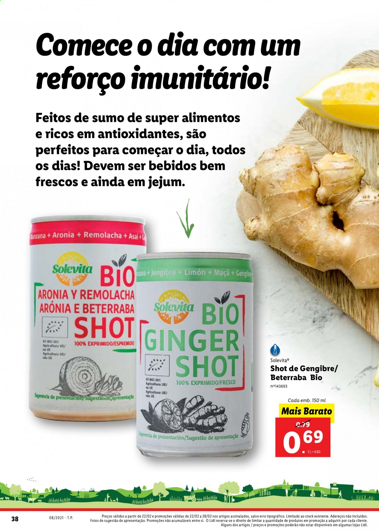 Folheto Lidl - 22.2.2021 - 28.2.2021. Página 38