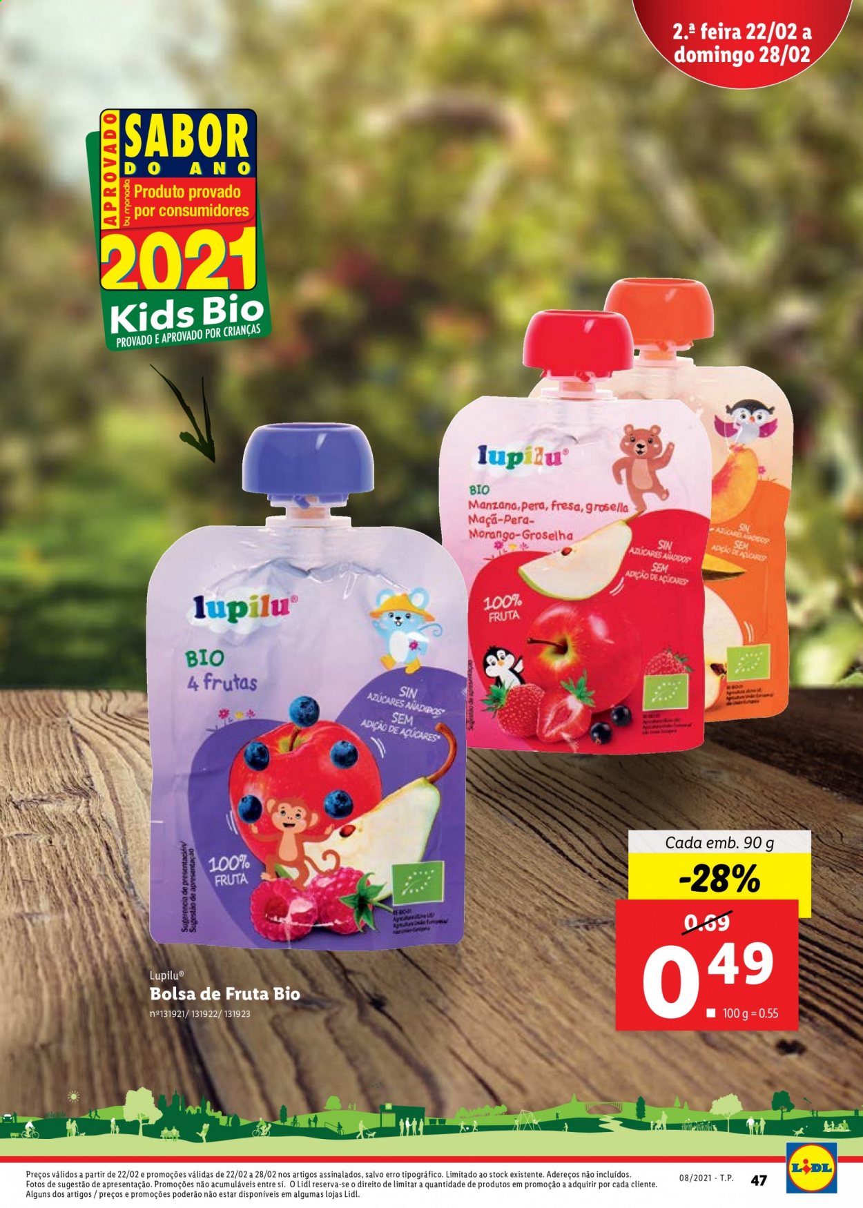 Folheto Lidl - 22.2.2021 - 28.2.2021. Página 47