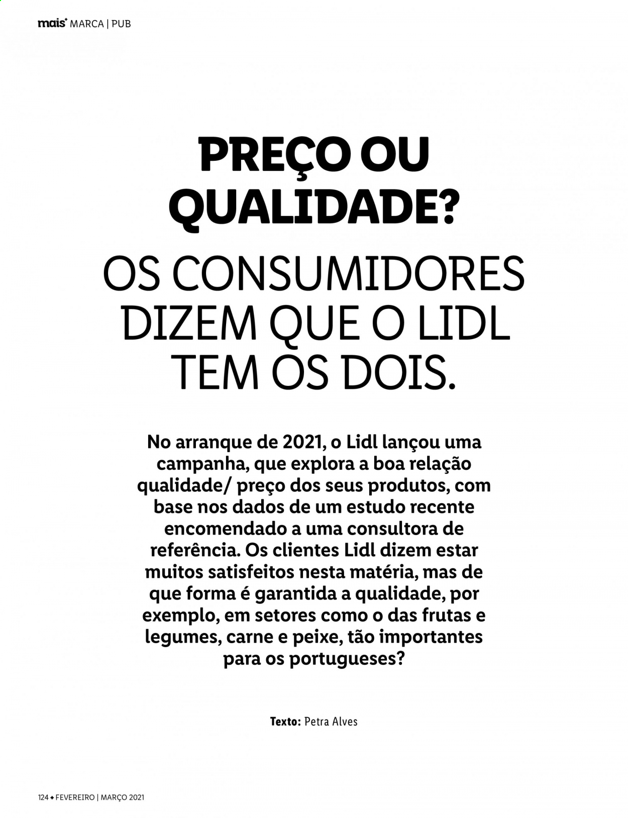 Folheto Lidl. Página 124