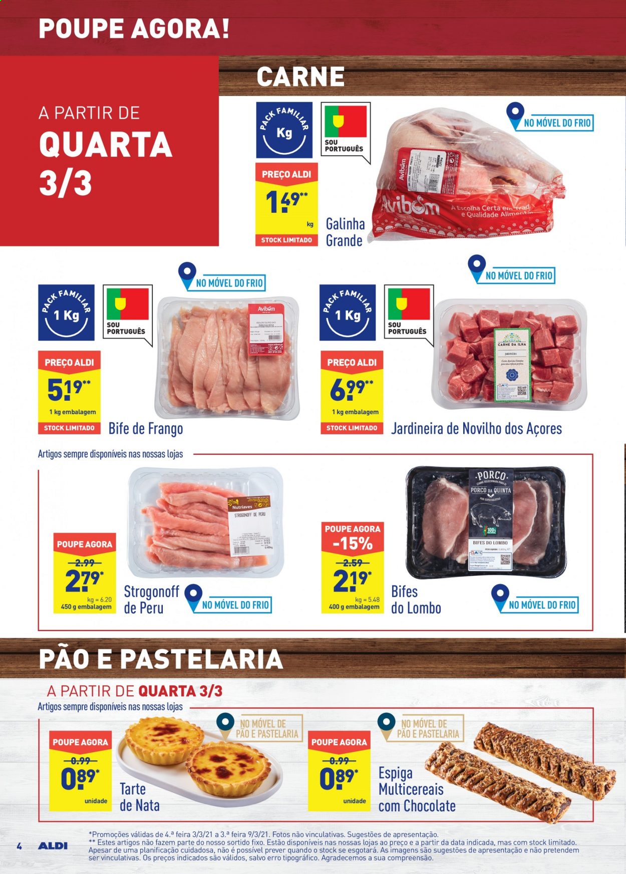Folheto Aldi - 3.3.2021 - 9.3.2021. Página 4