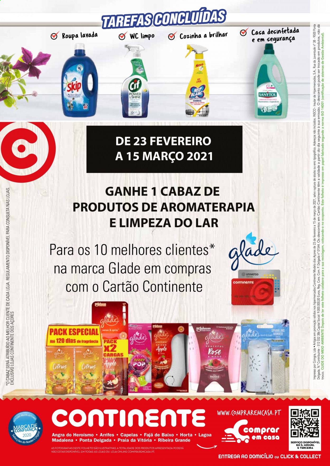 Folheto Continente Modelo - 23.2.2021 - 15.3.2021. Página 12