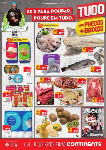 Folheto Continente Bom Dia - 23.2.2021 - 1.3.2021.