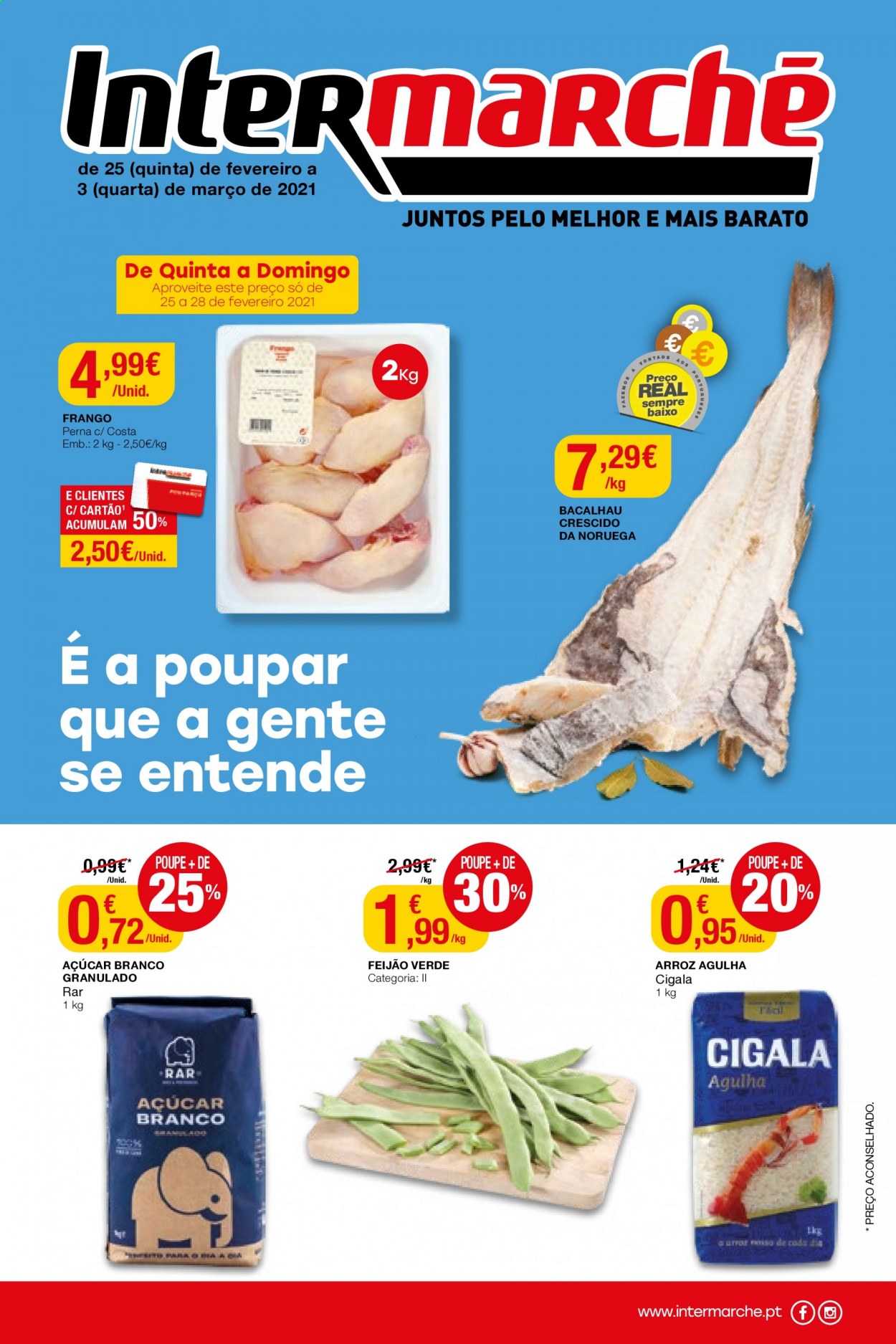 Folheto Intermarché - 25.2.2021 - 3.3.2021. Página 1