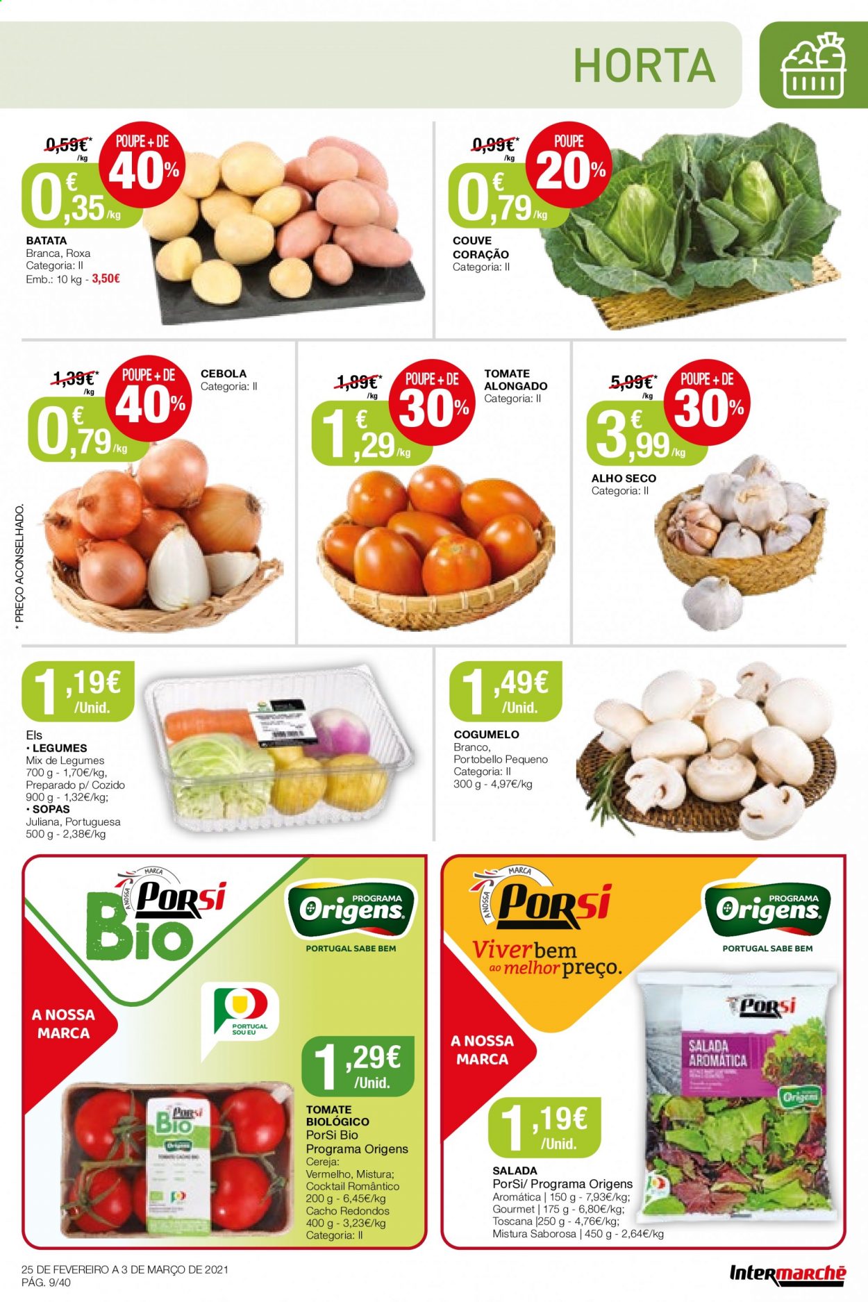 Folheto Intermarché - 25.2.2021 - 3.3.2021. Página 9
