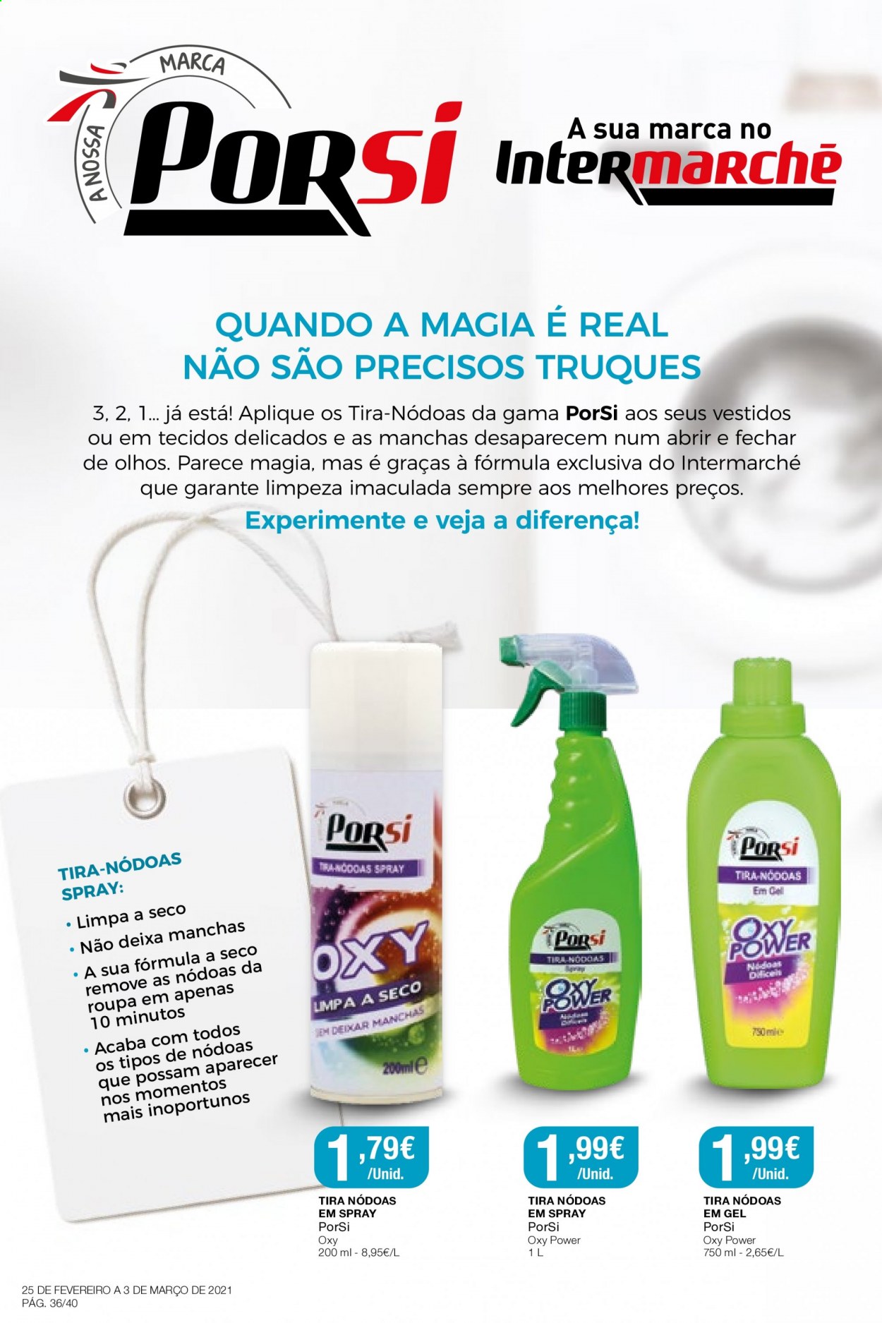 Folheto Intermarché - 25.2.2021 - 3.3.2021. Página 36