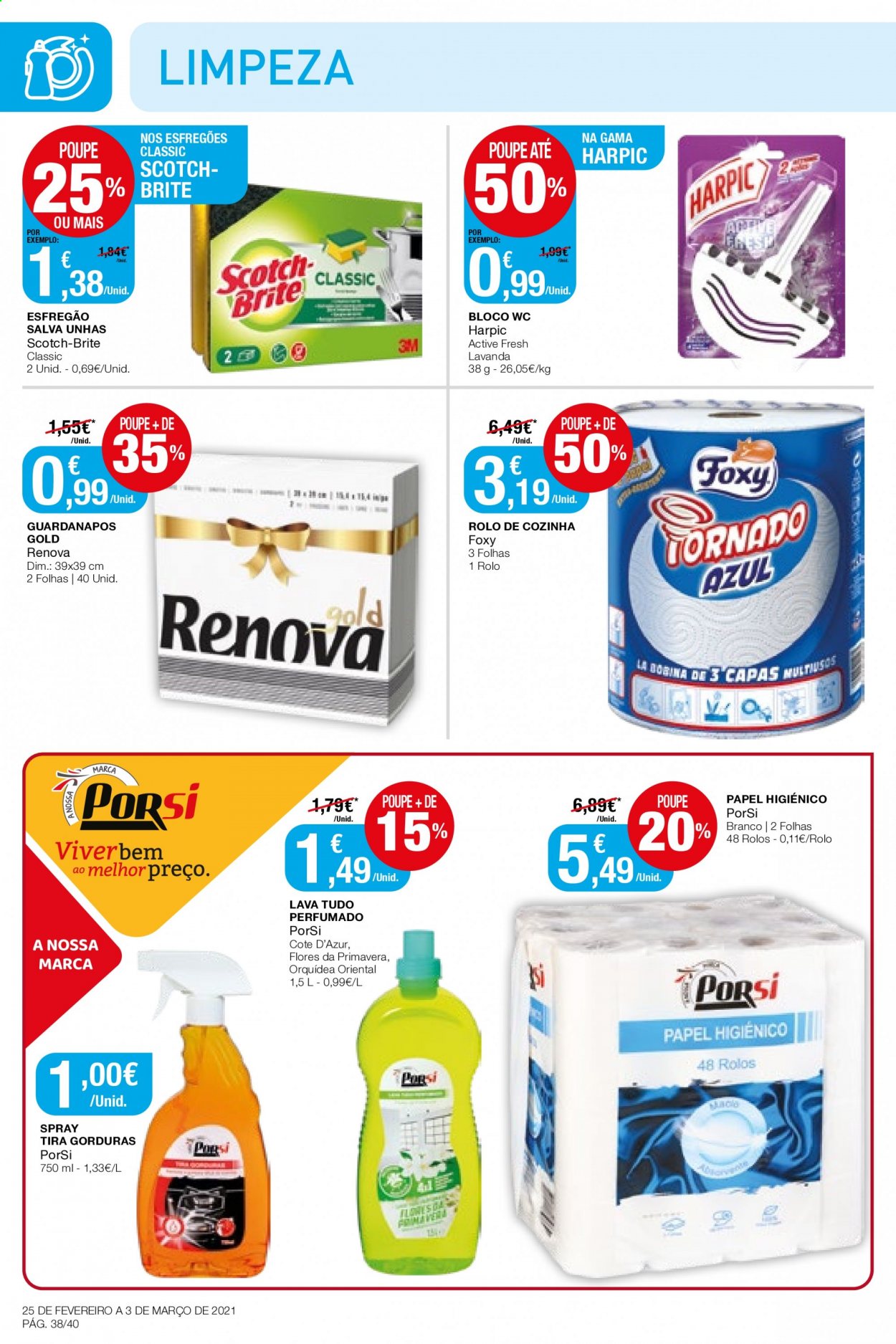 Folheto Intermarché - 25.2.2021 - 3.3.2021. Página 38