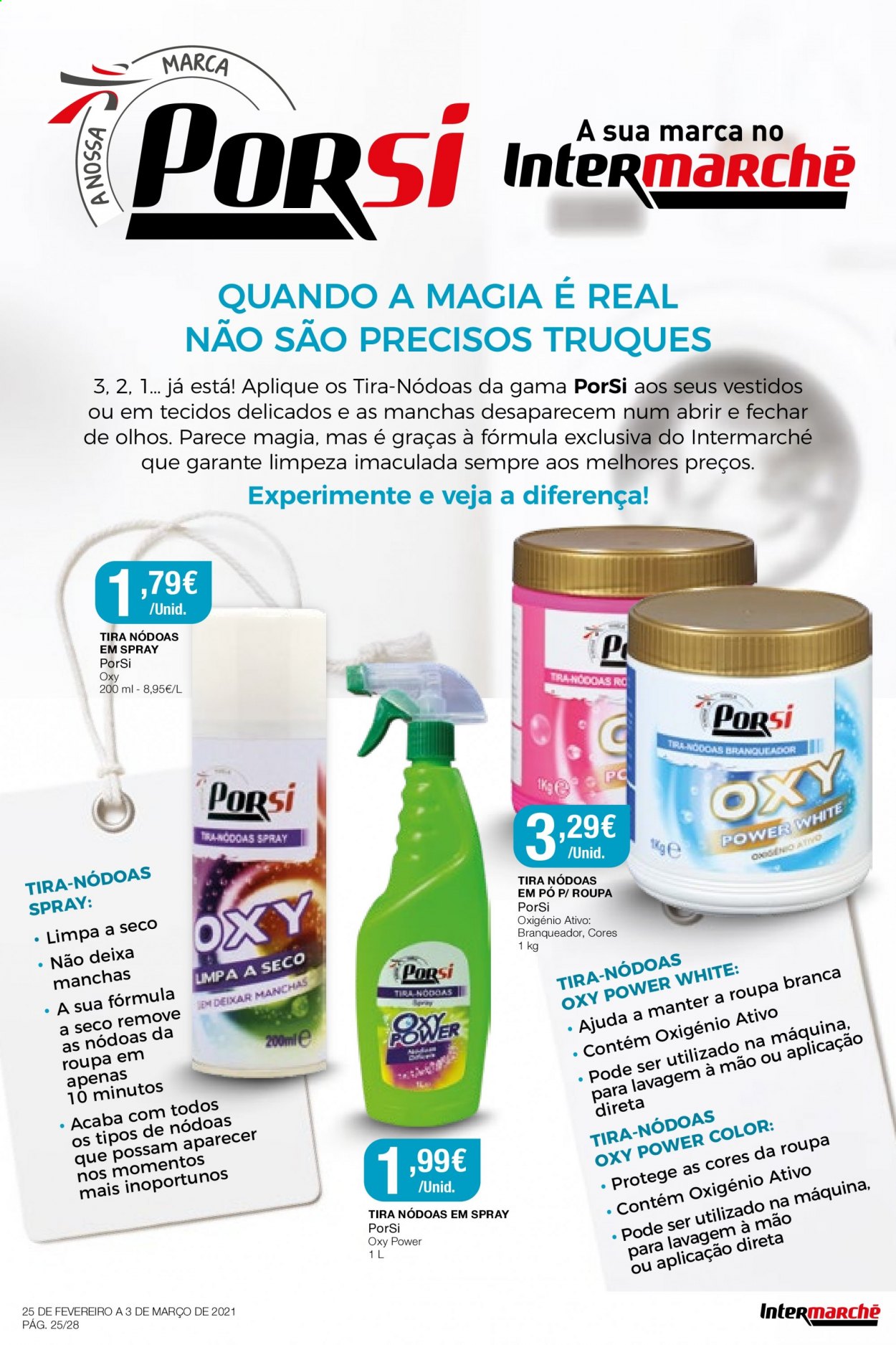Folheto Intermarché - 25.2.2021 - 3.3.2021. Página 25
