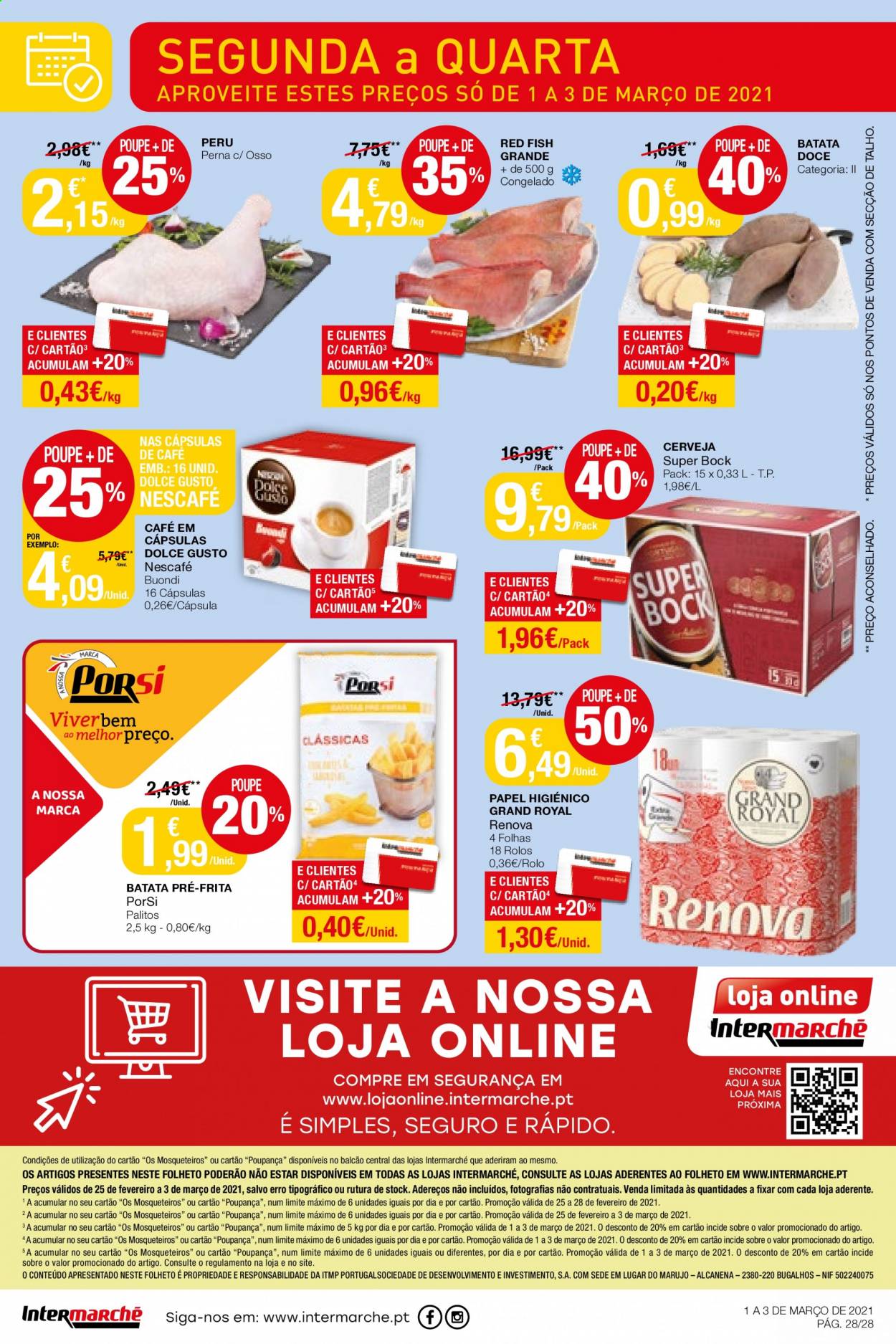 Folheto Intermarché - 25.2.2021 - 3.3.2021. Página 28