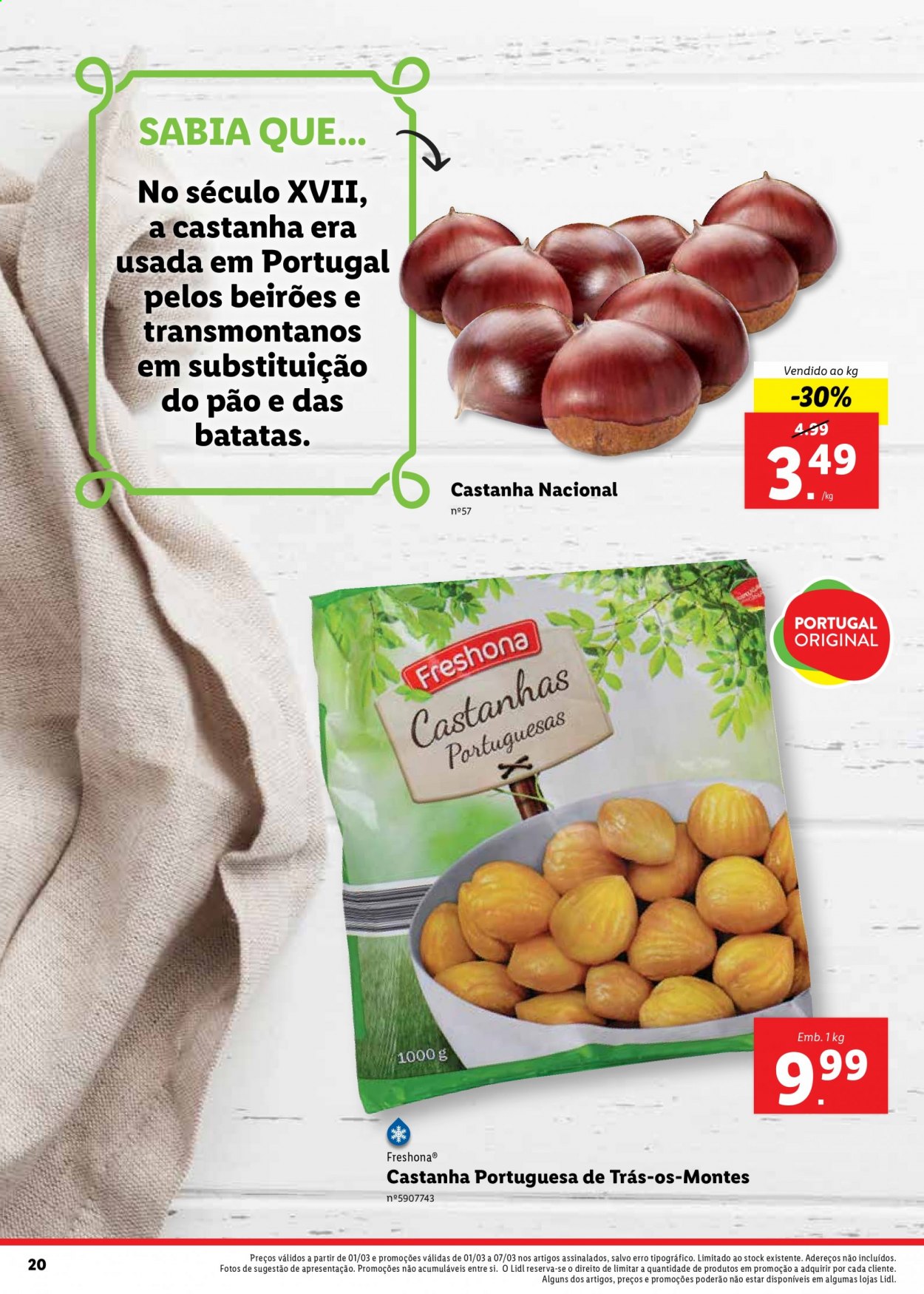Folheto Lidl - 1.3.2021 - 7.3.2021. Página 20