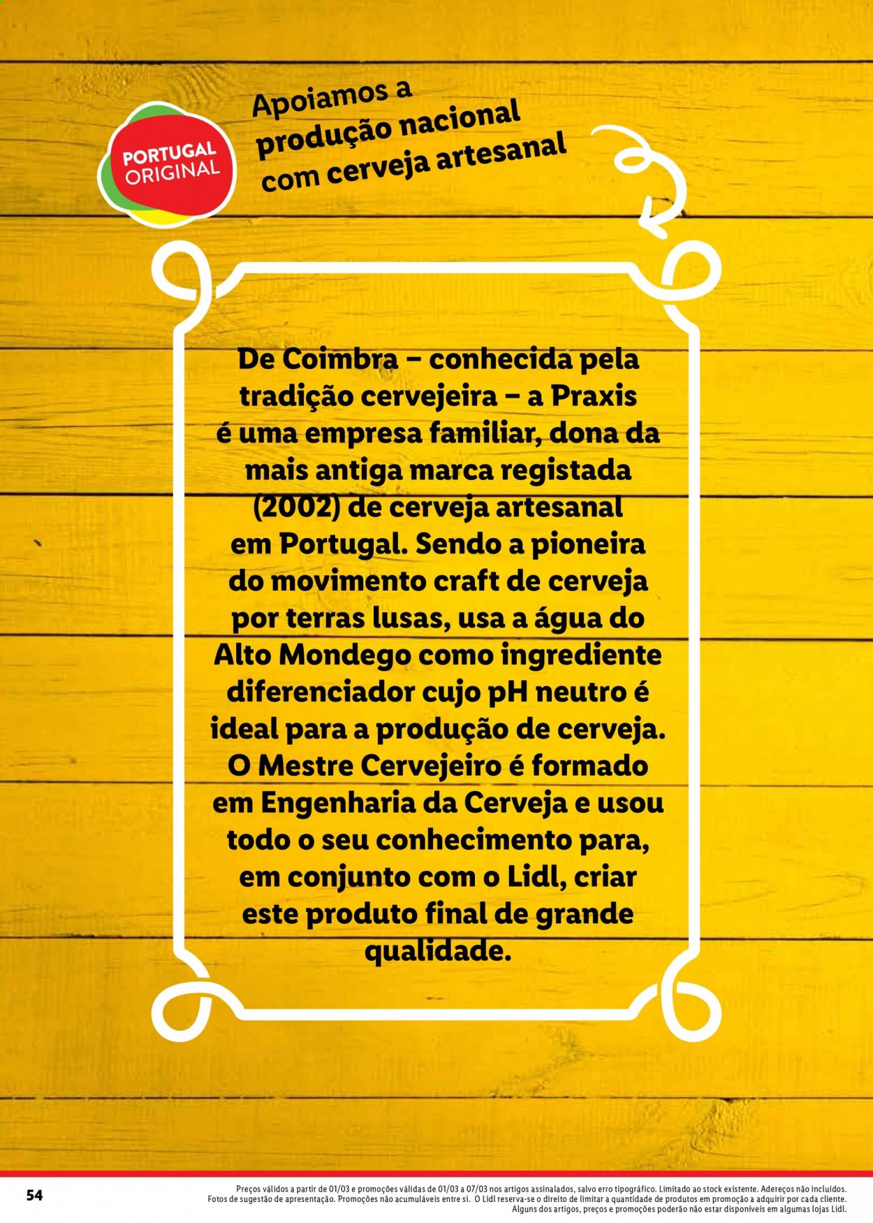 Folheto Lidl - 1.3.2021 - 7.3.2021. Página 54