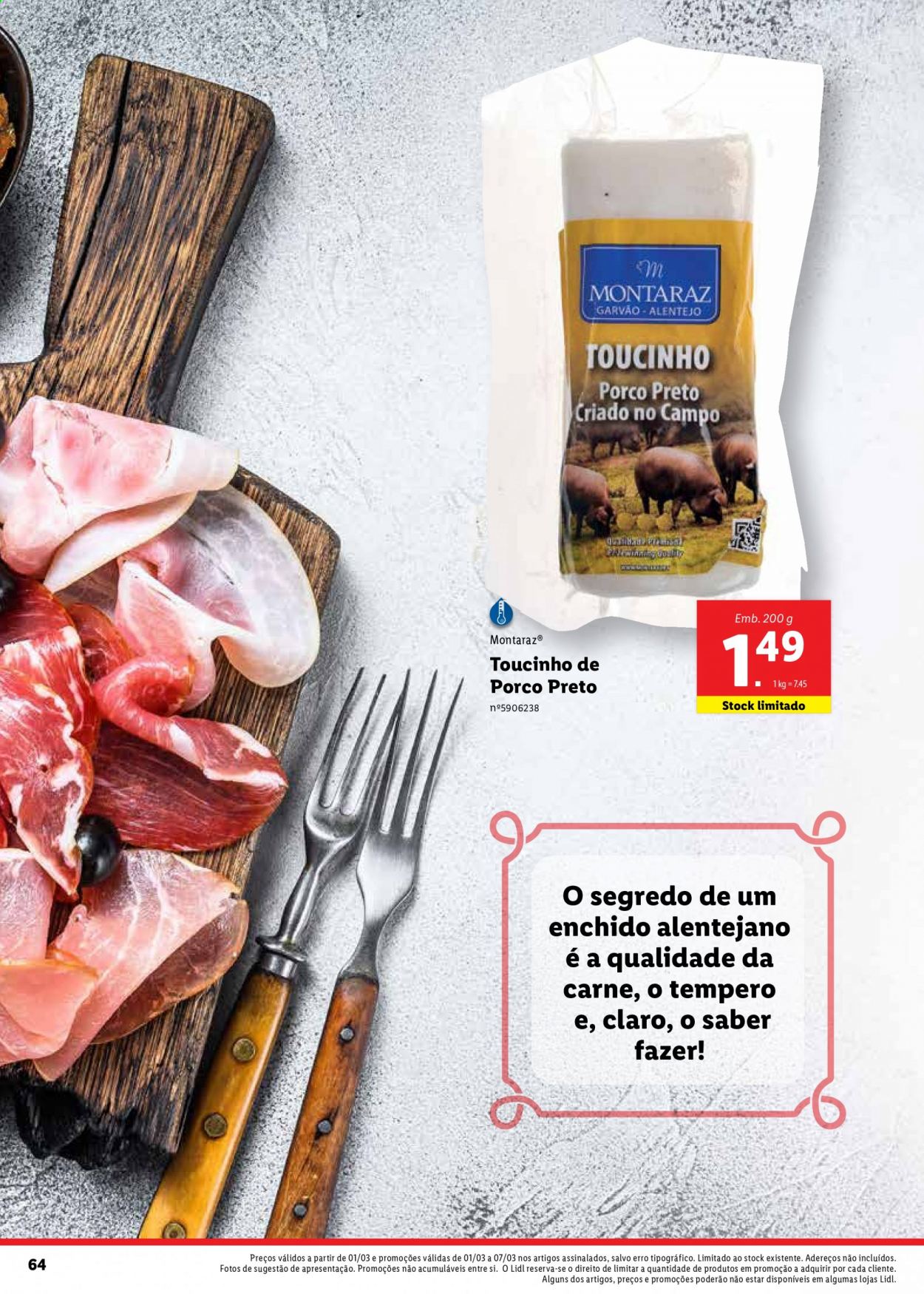 Folheto Lidl - 1.3.2021 - 7.3.2021. Página 64