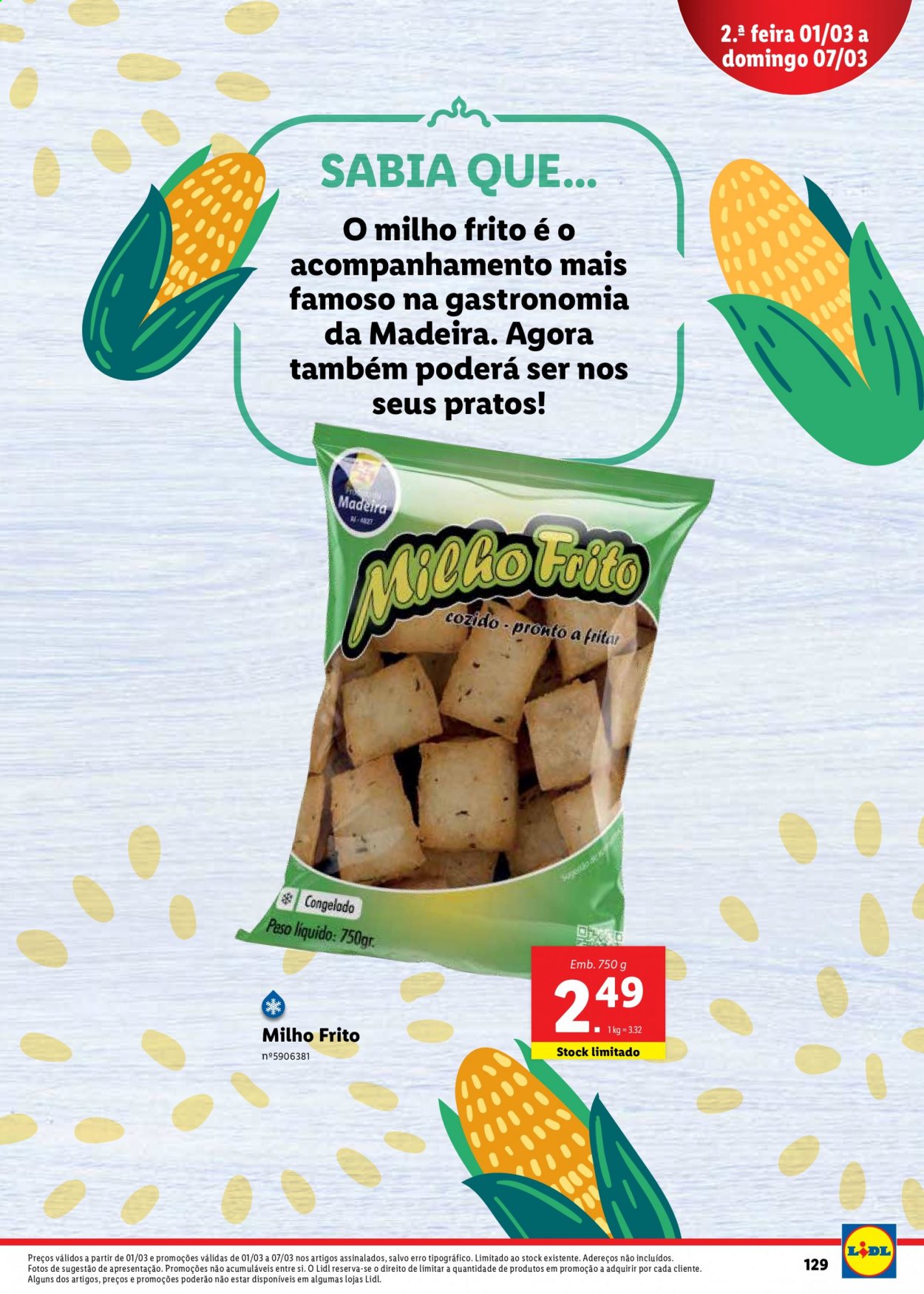 Folheto Lidl - 1.3.2021 - 7.3.2021. Página 129