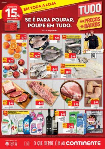 Folheto Continente Bom Dia - 2.3.2021 - 8.3.2021.