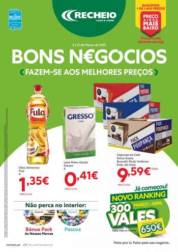 Folheto Recheio - 2.3.2021 - 15.3.2021.