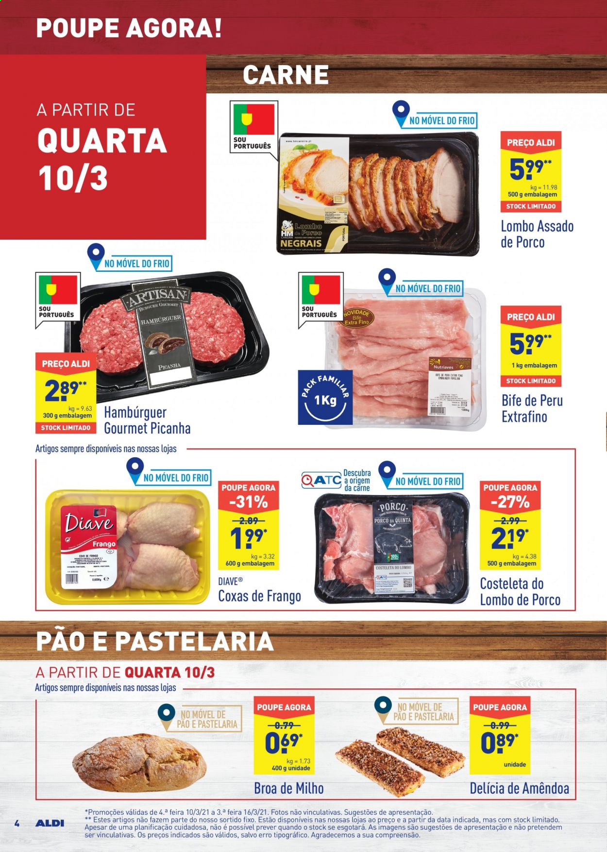 Folheto Aldi - 10.3.2021 - 16.3.2021. Página 4