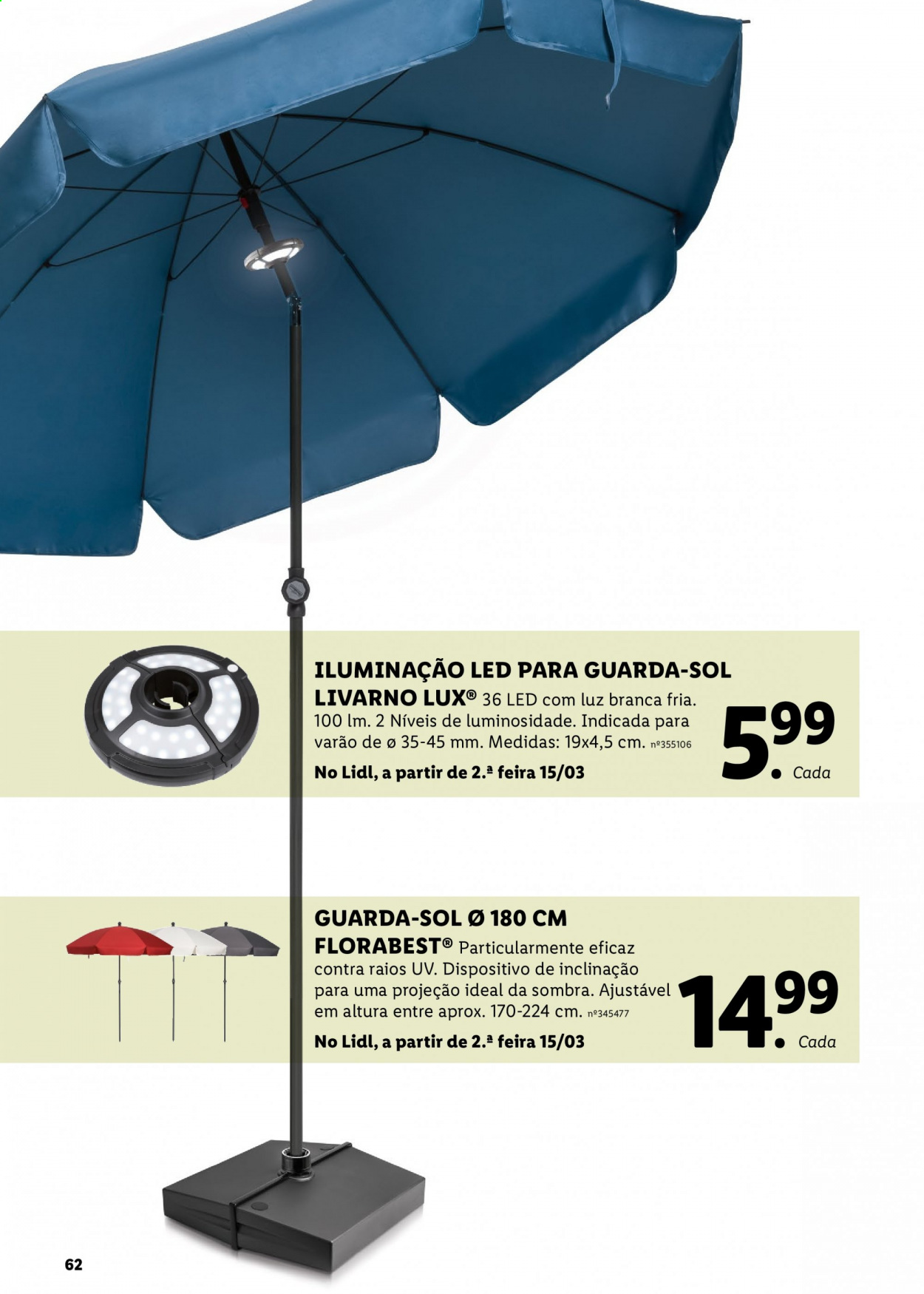 Folheto Lidl. Página 62