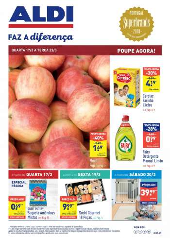 Folheto Aldi - 17.3.2021 - 23.3.2021.