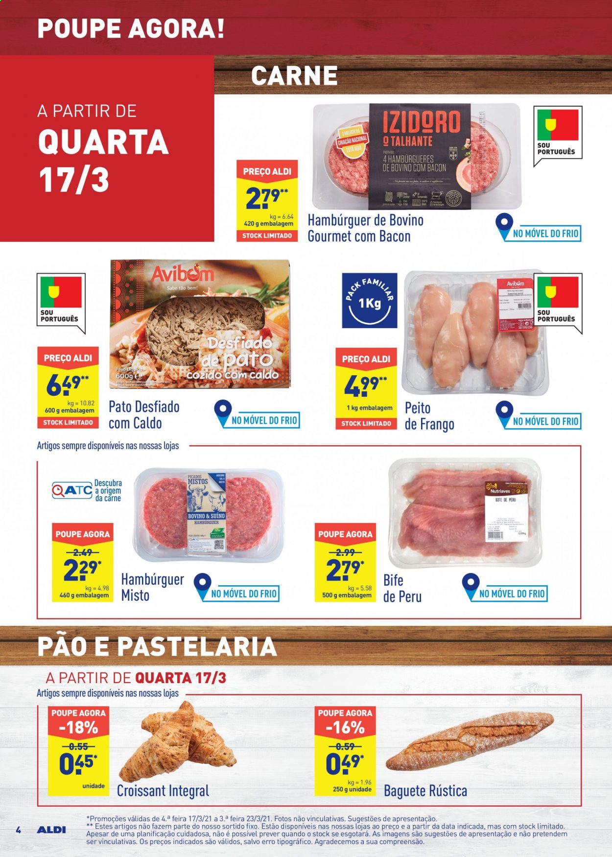 Folheto Aldi - 17.3.2021 - 23.3.2021. Página 4