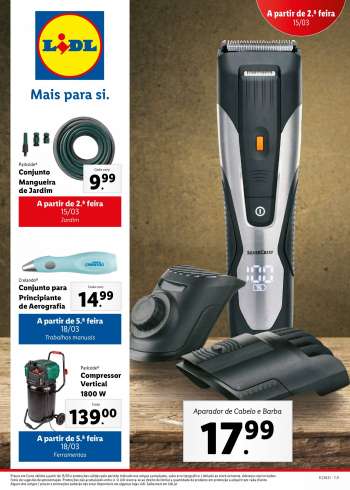 Folheto Lidl - 15.3.2021 - 21.3.2021.