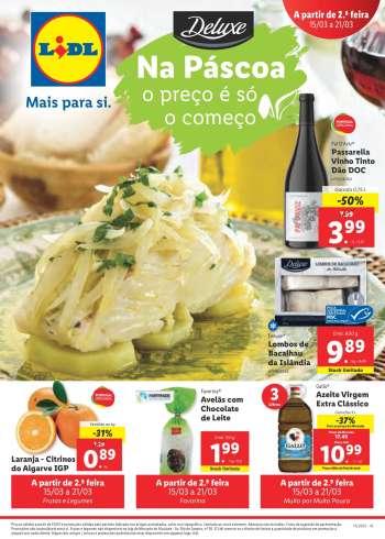 Folheto Lidl - 15.3.2021 - 21.3.2021.
