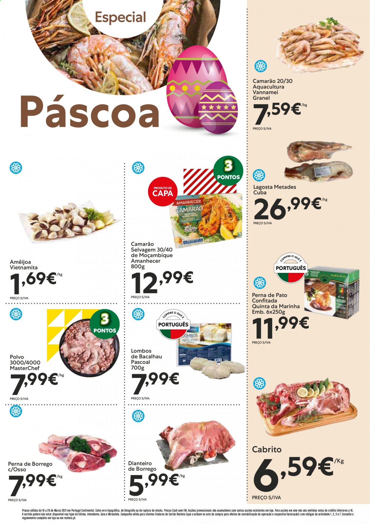 Folheto Recheio - 16.3.2021 - 29.3.2021. Página 2