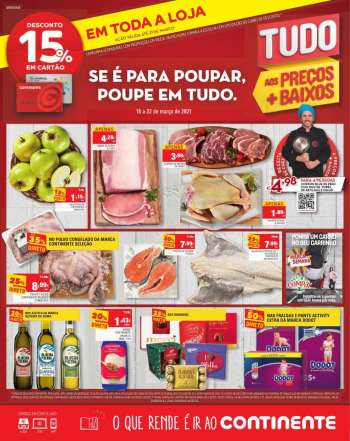 Folheto Continente Modelo - 16.3.2021 - 22.3.2021.