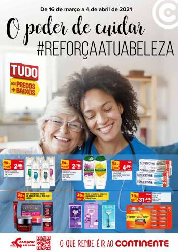 Folheto Continente Modelo - 16.3.2021 - 4.4.2021.