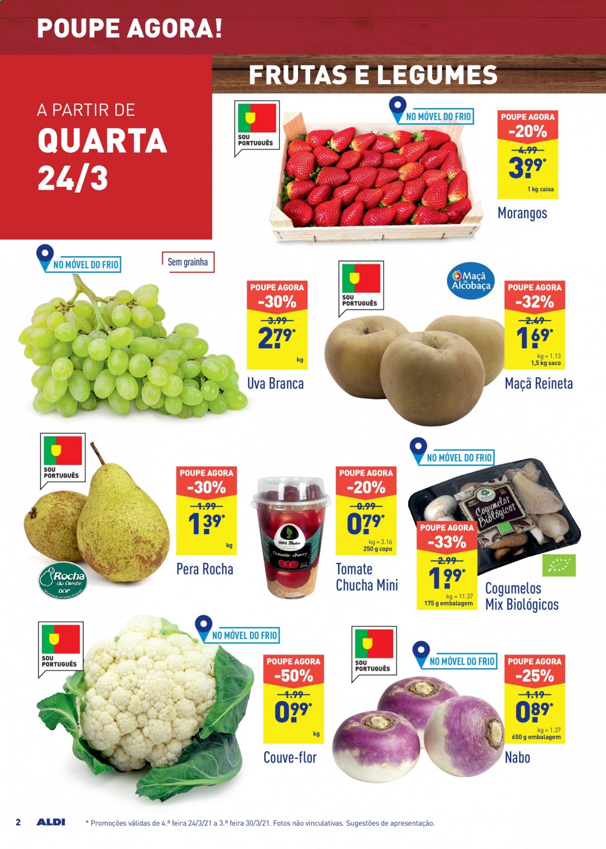 Folheto Aldi - 24.3.2021 - 30.3.2021. Página 2