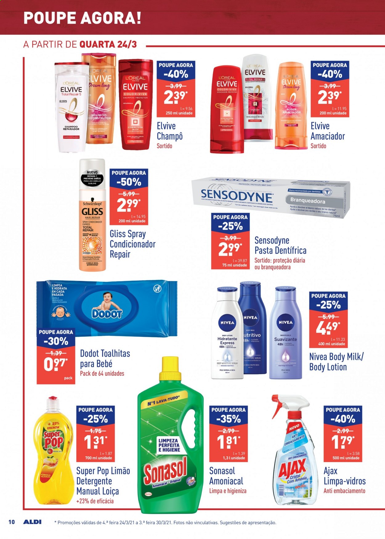 Folheto Aldi - 24.3.2021 - 30.3.2021. Página 10