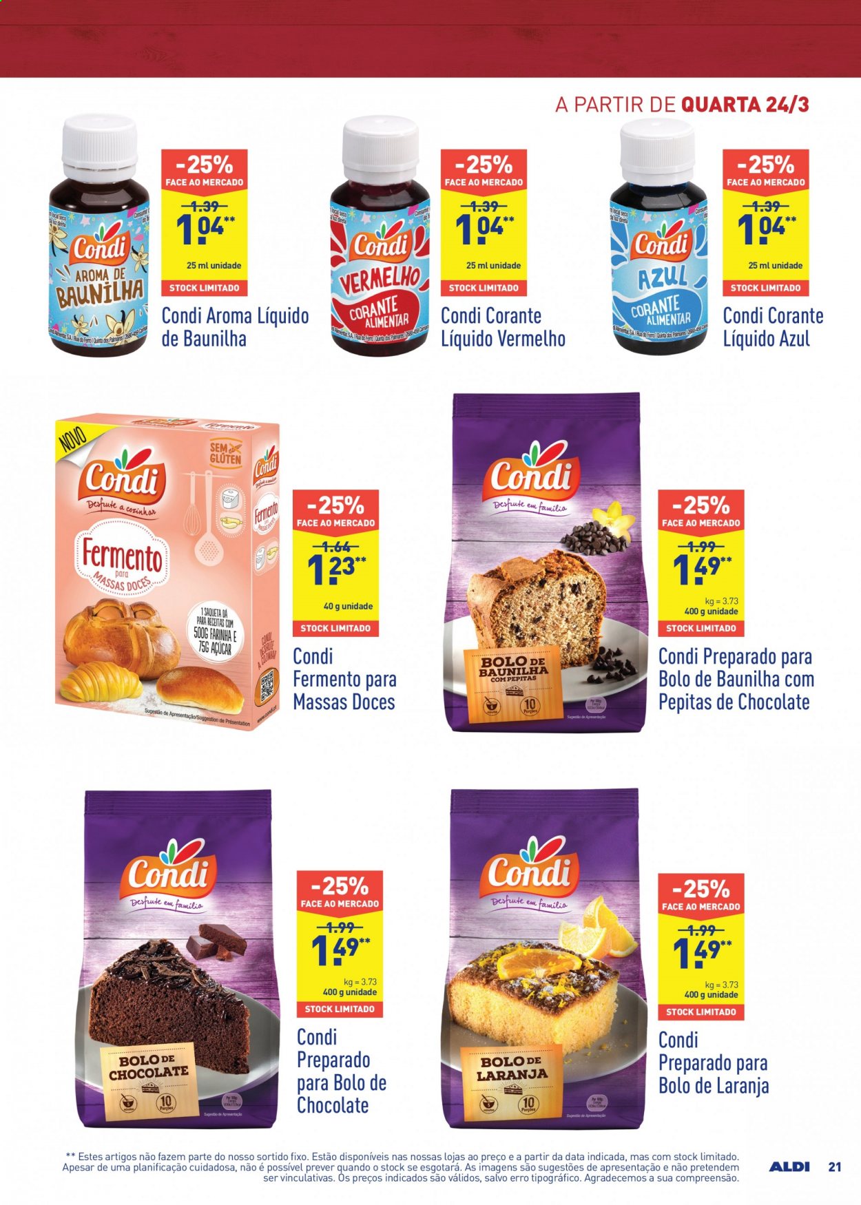 Folheto Aldi - 24.3.2021 - 30.3.2021. Página 21