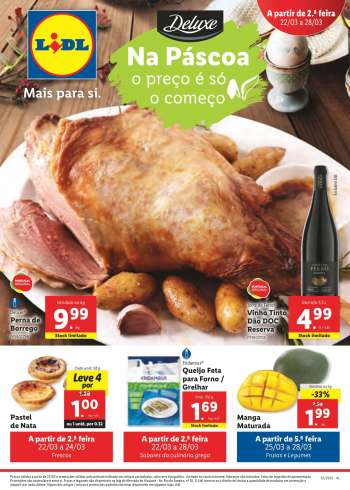 Folheto Lidl - 22.3.2021 - 28.3.2021.