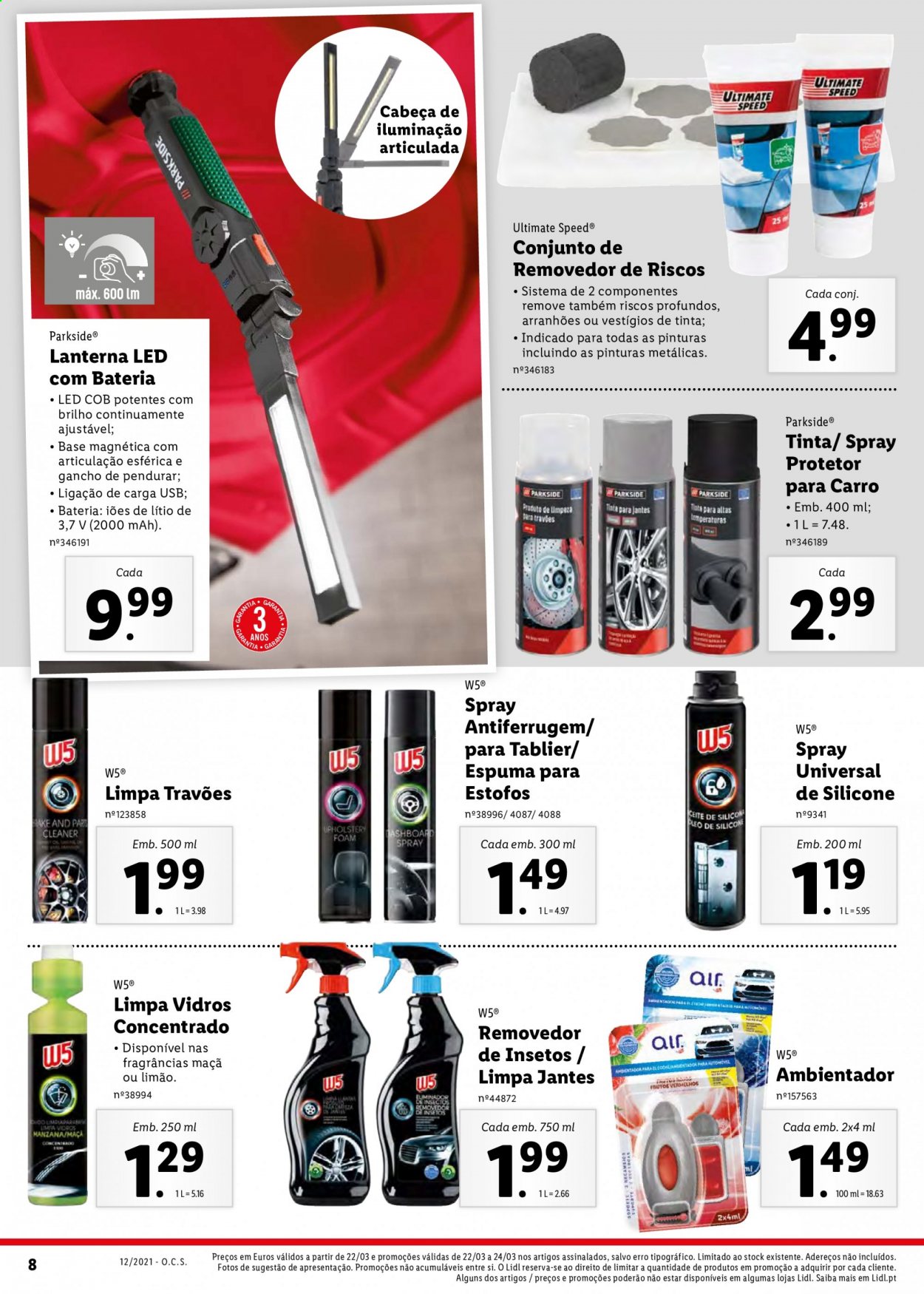 Folheto Lidl - 22.3.2021 - 28.3.2021. Página 70
