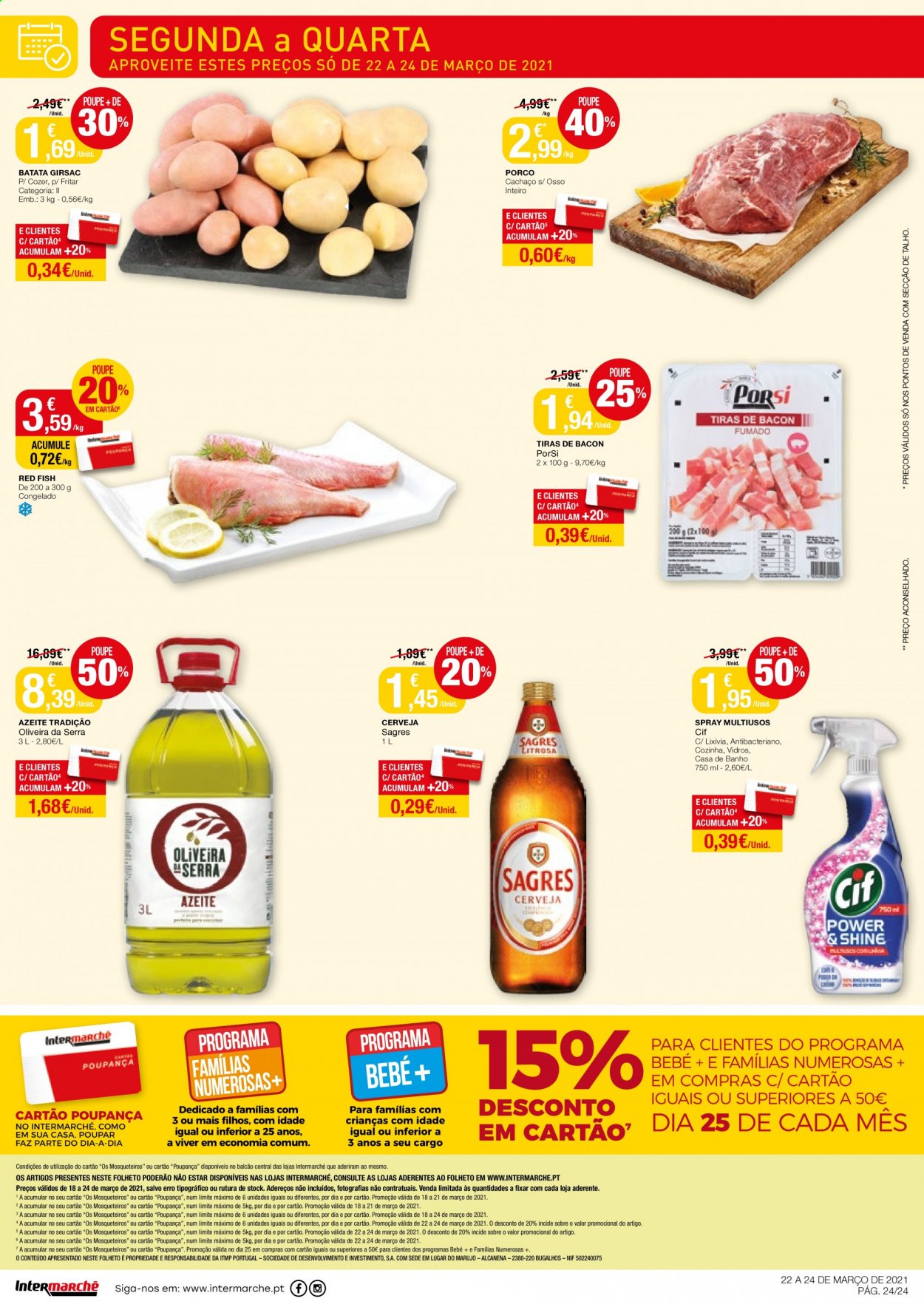Folheto Intermarché - 18.3.2021 - 24.3.2021. Página 24