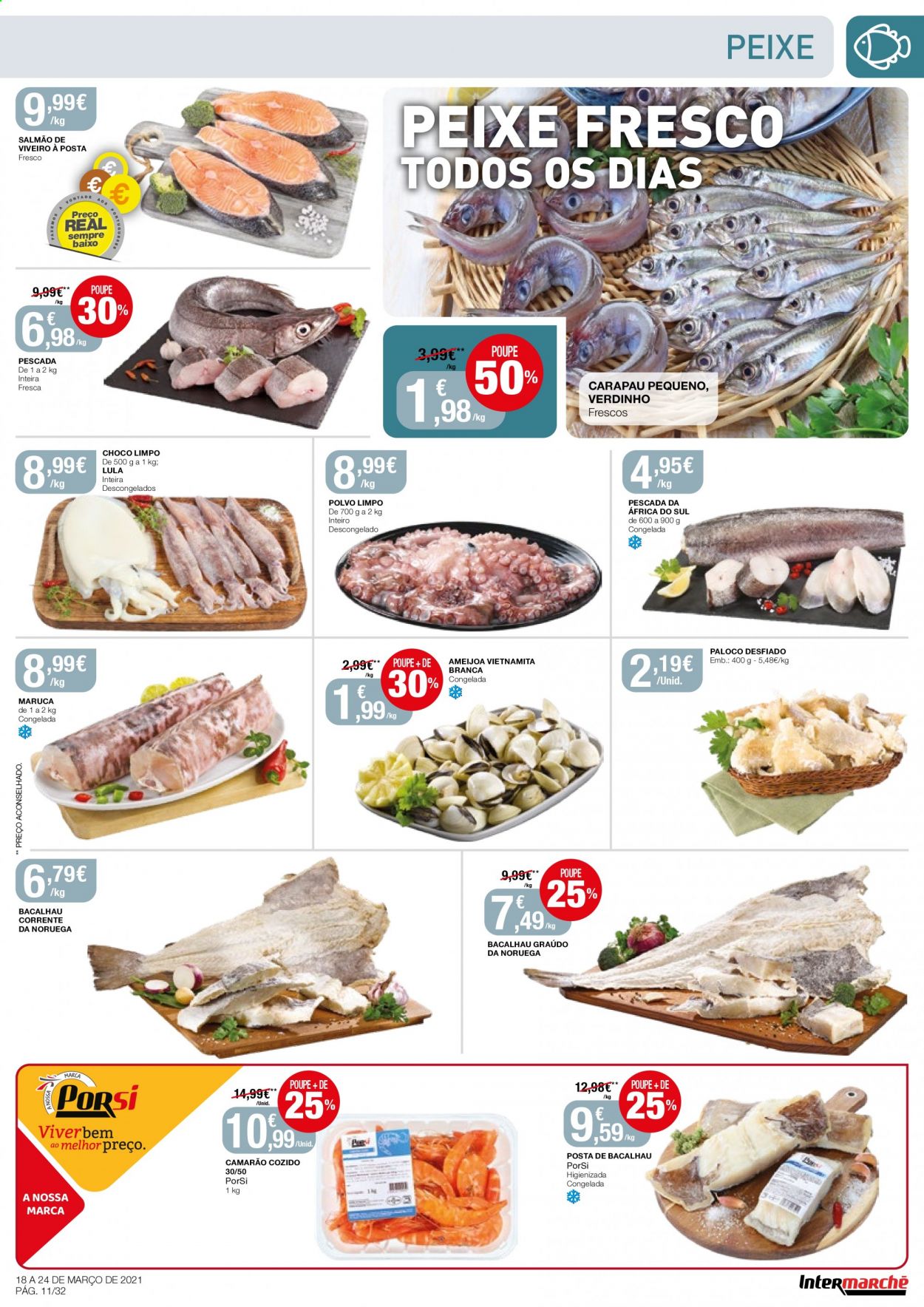Folheto Intermarché - 18.3.2021 - 24.3.2021. Página 11