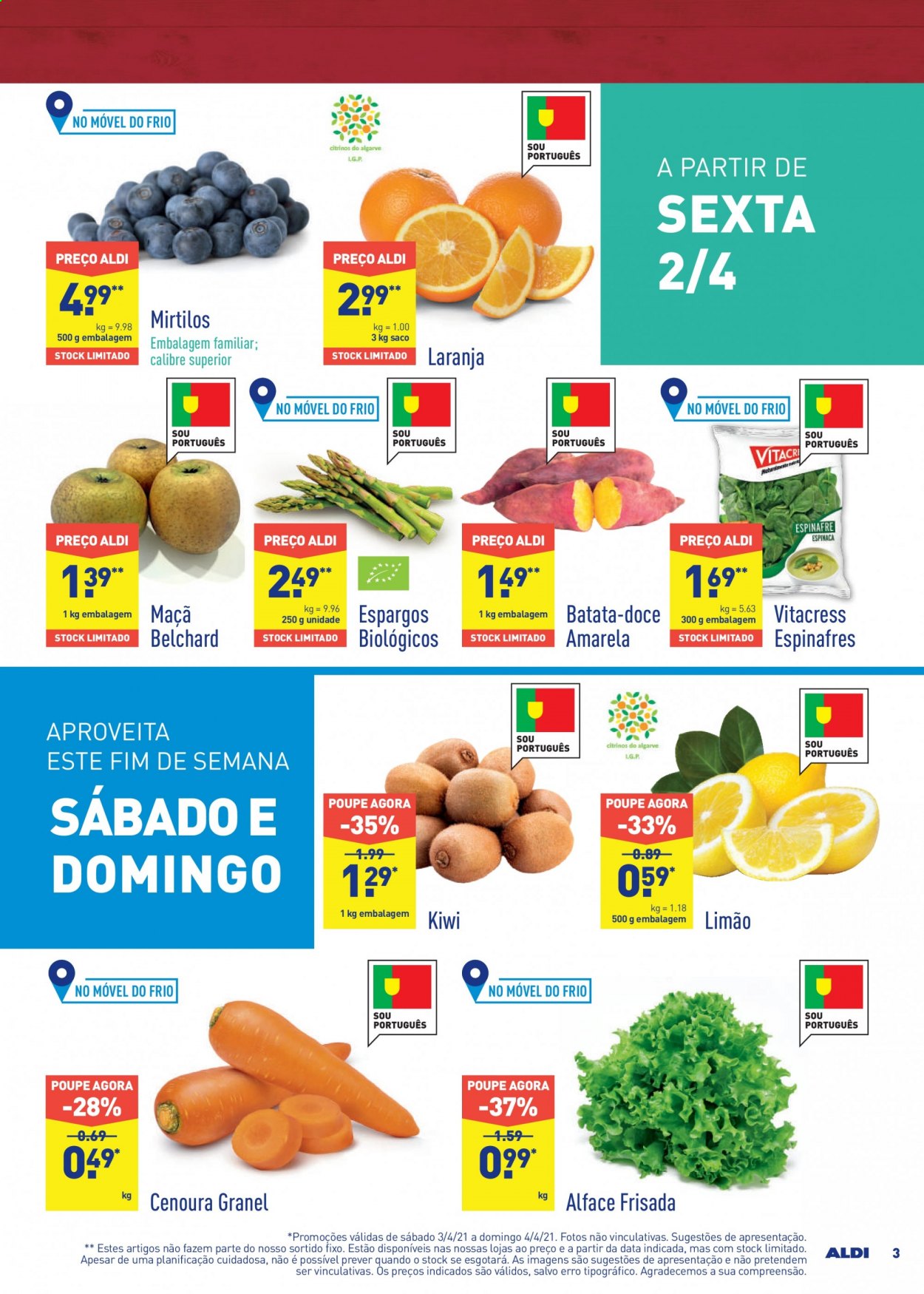 Folheto Aldi - 31.3.2021 - 6.4.2021. Página 3