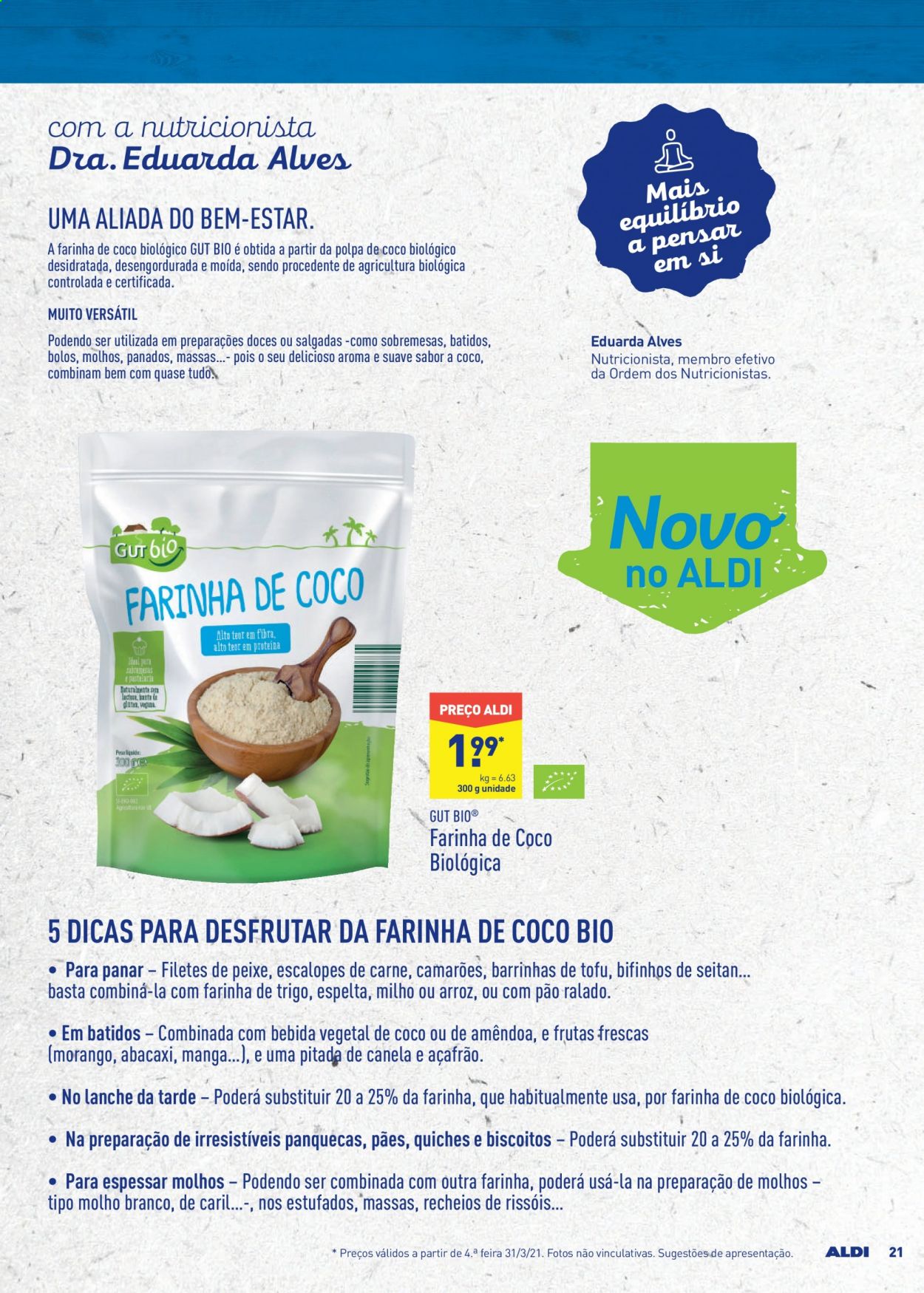 Folheto Aldi - 31.3.2021 - 6.4.2021. Página 21